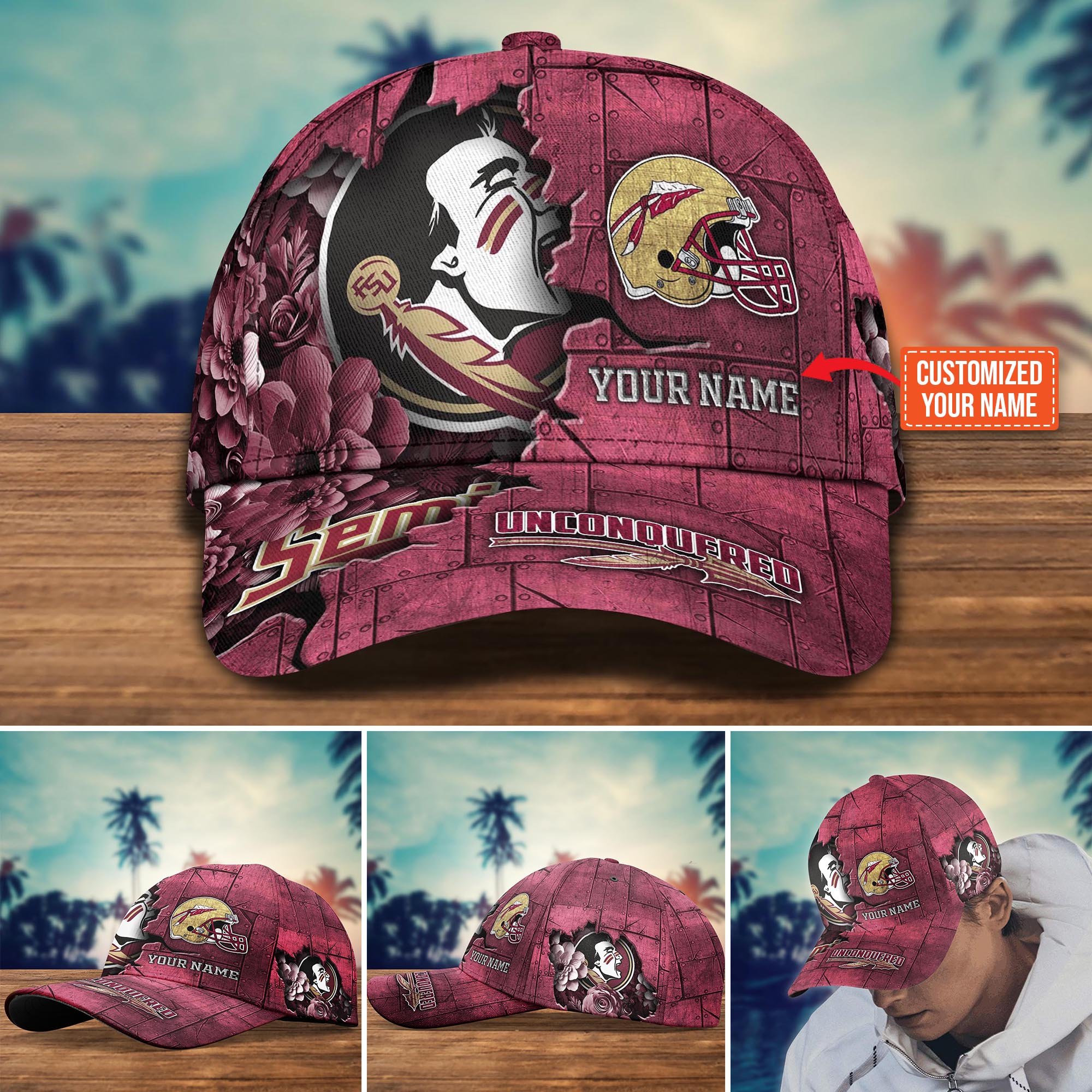 Florida State Seminoles Custom New Arrivals Trending Cap H51466