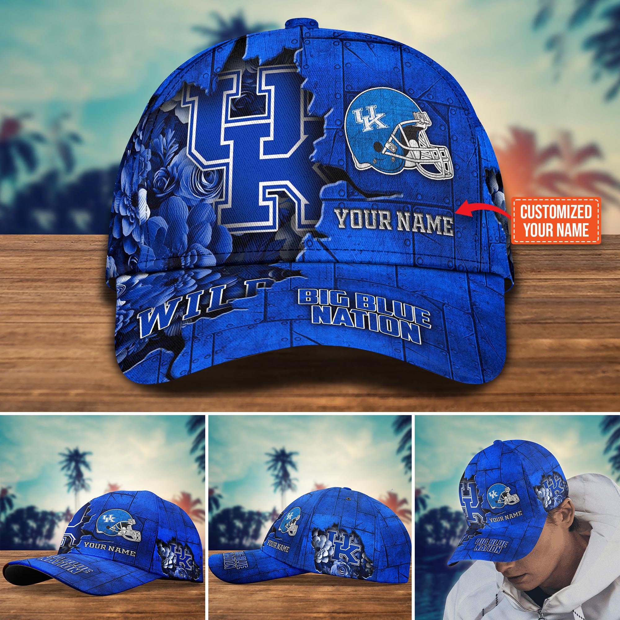 Kentucky Wildcats Custom New Arrivals Trending Cap H51466