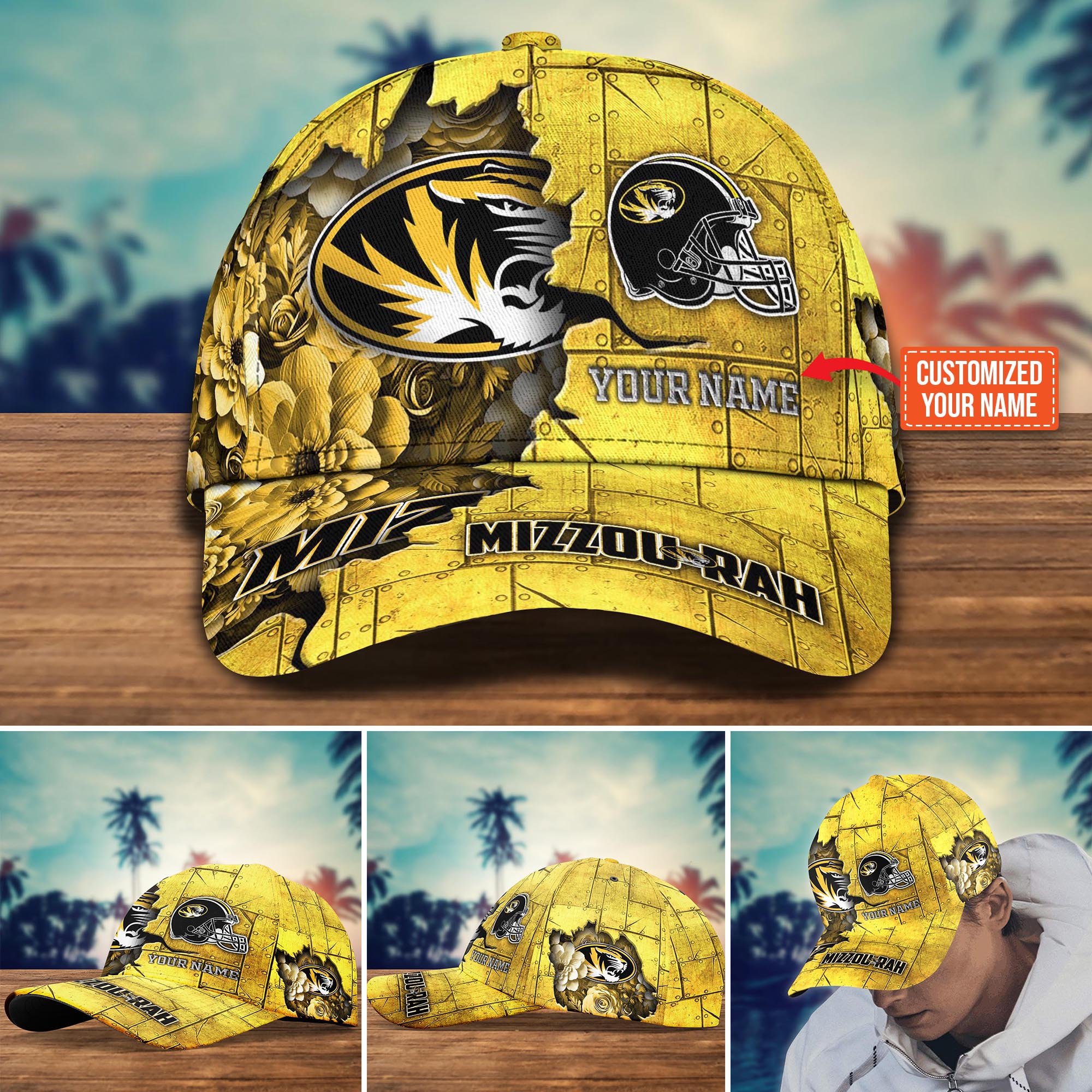 Missouri Tigers Custom New Arrivals Trending Cap H51466