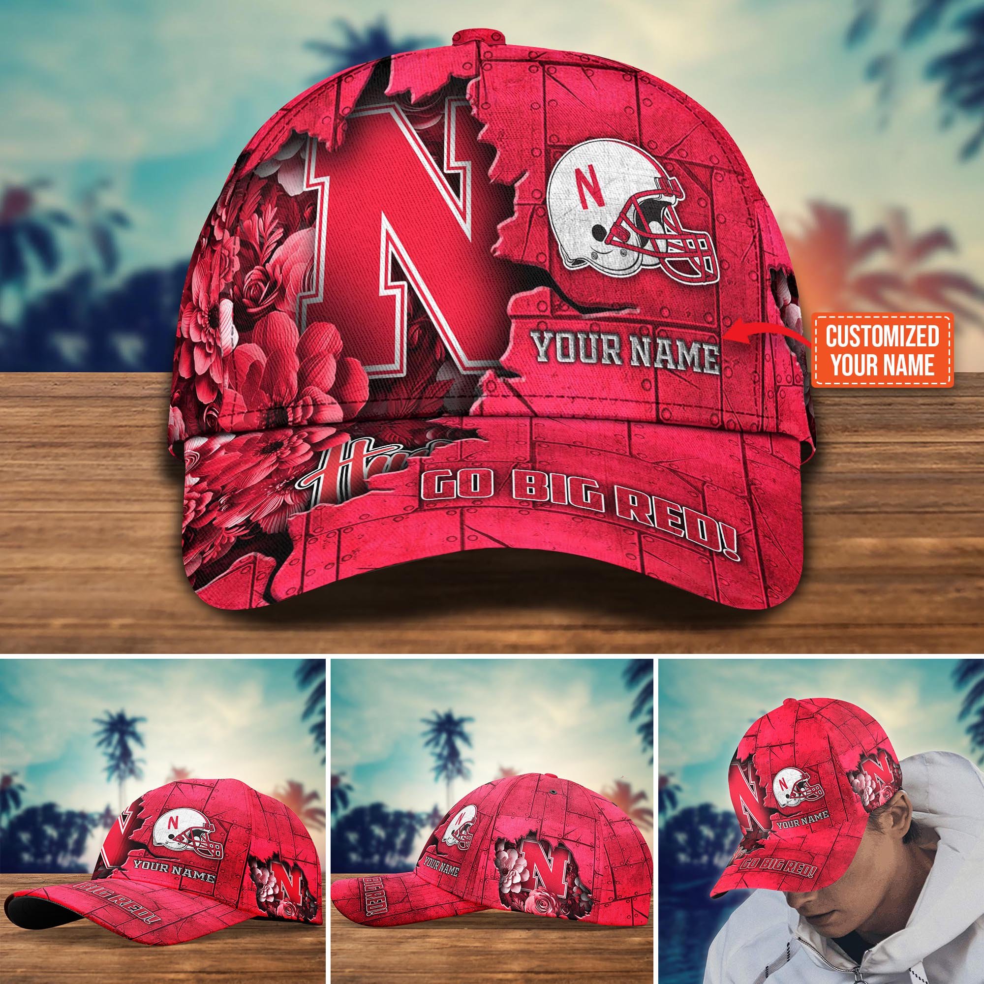 Nebraska Cornhuskers Custom New Arrivals Trending Cap H51466