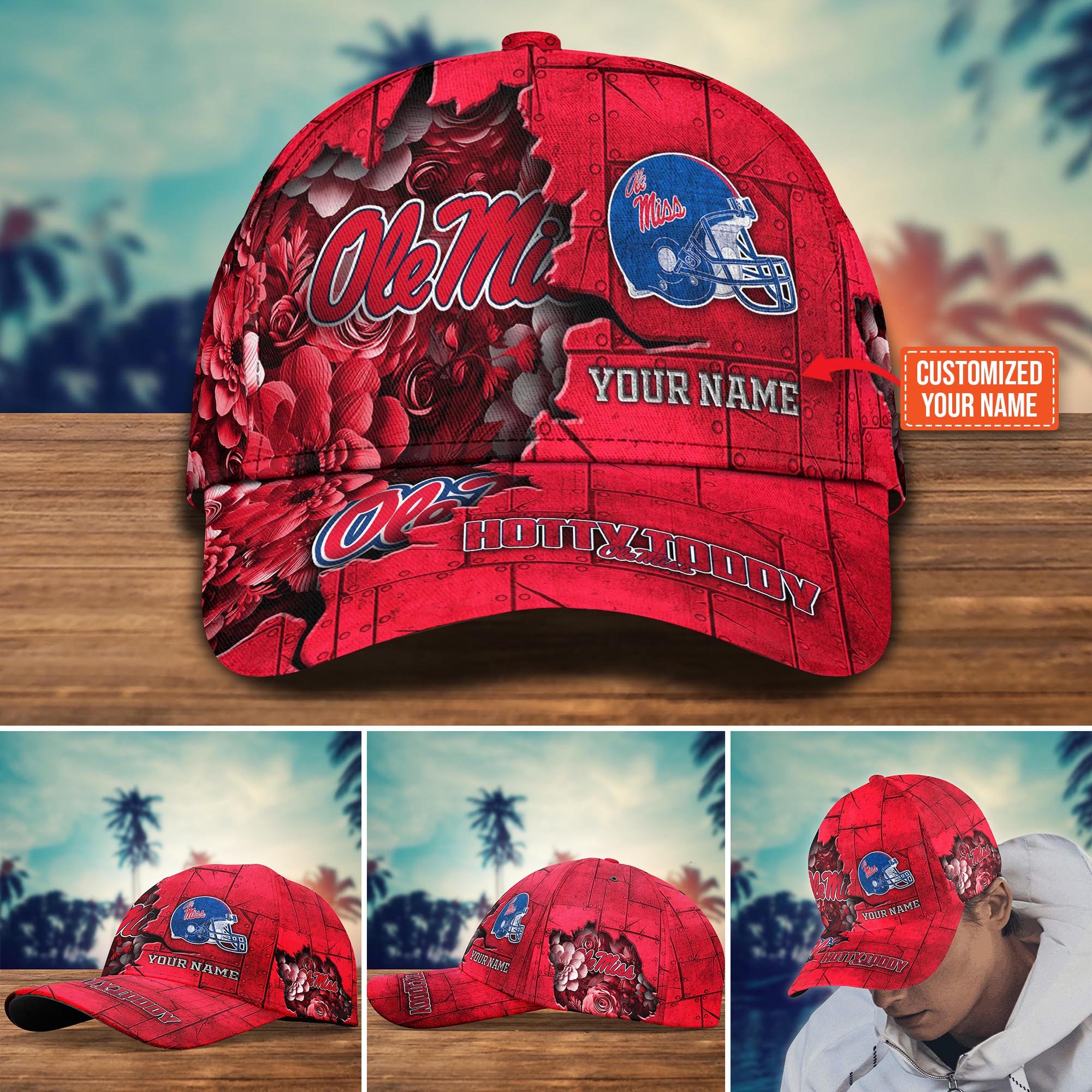 Ole Miss Rebels Custom New Arrivals Trending Cap H51466