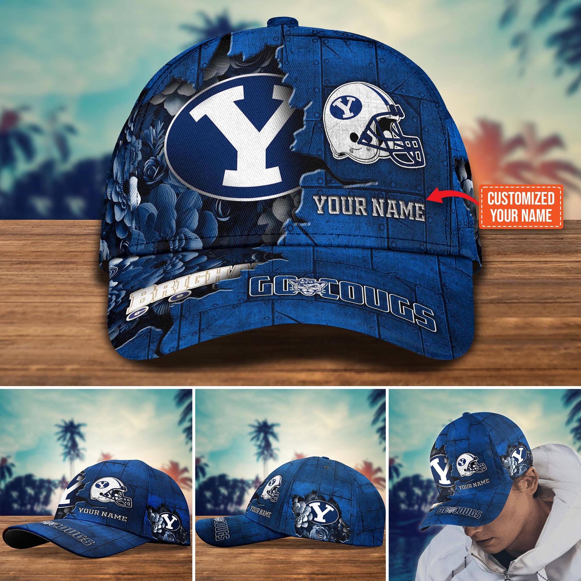 BYU Cougars Custom New Arrivals Trending Cap H51466