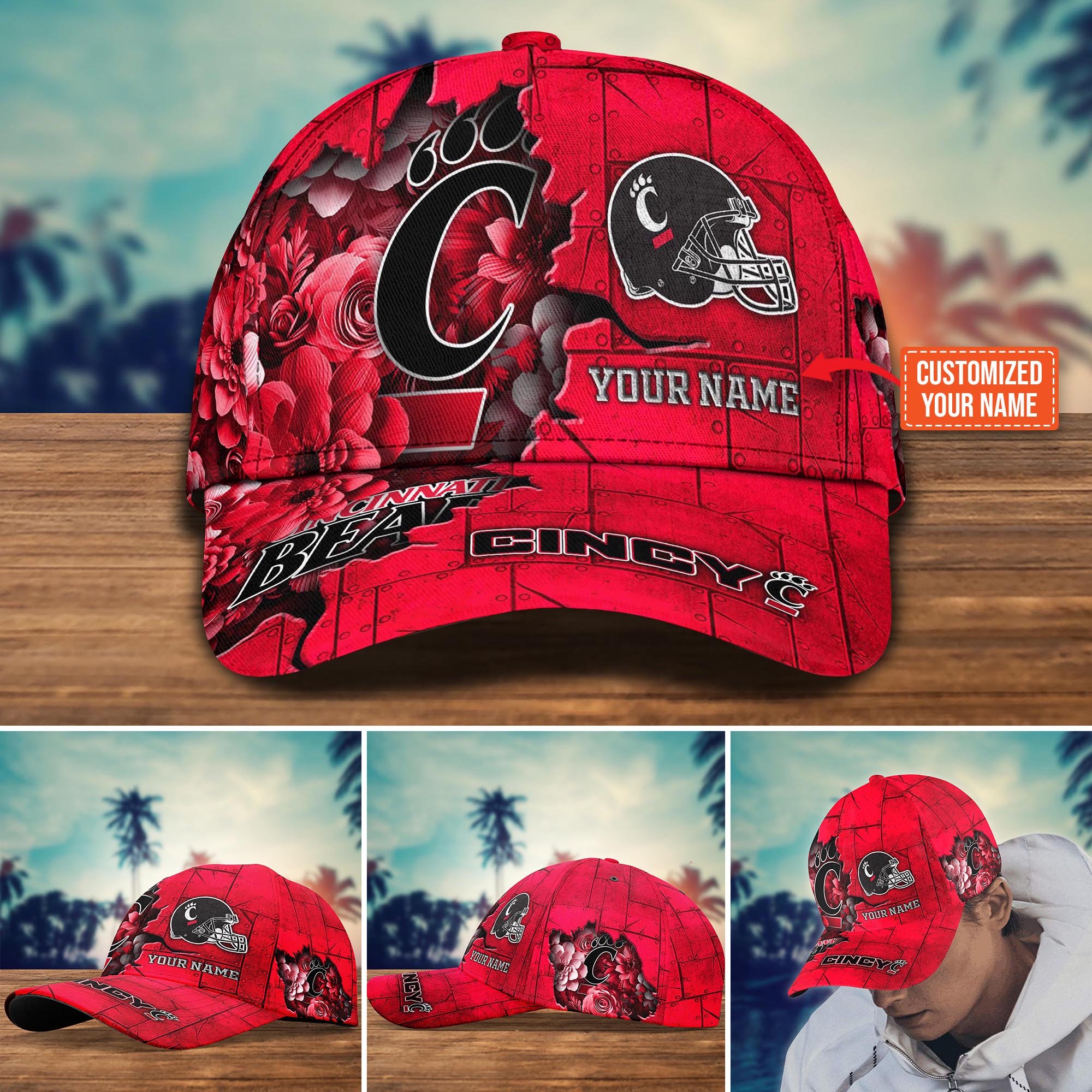 Cincinnati Bearcats Custom New Arrivals Trending Cap H51466