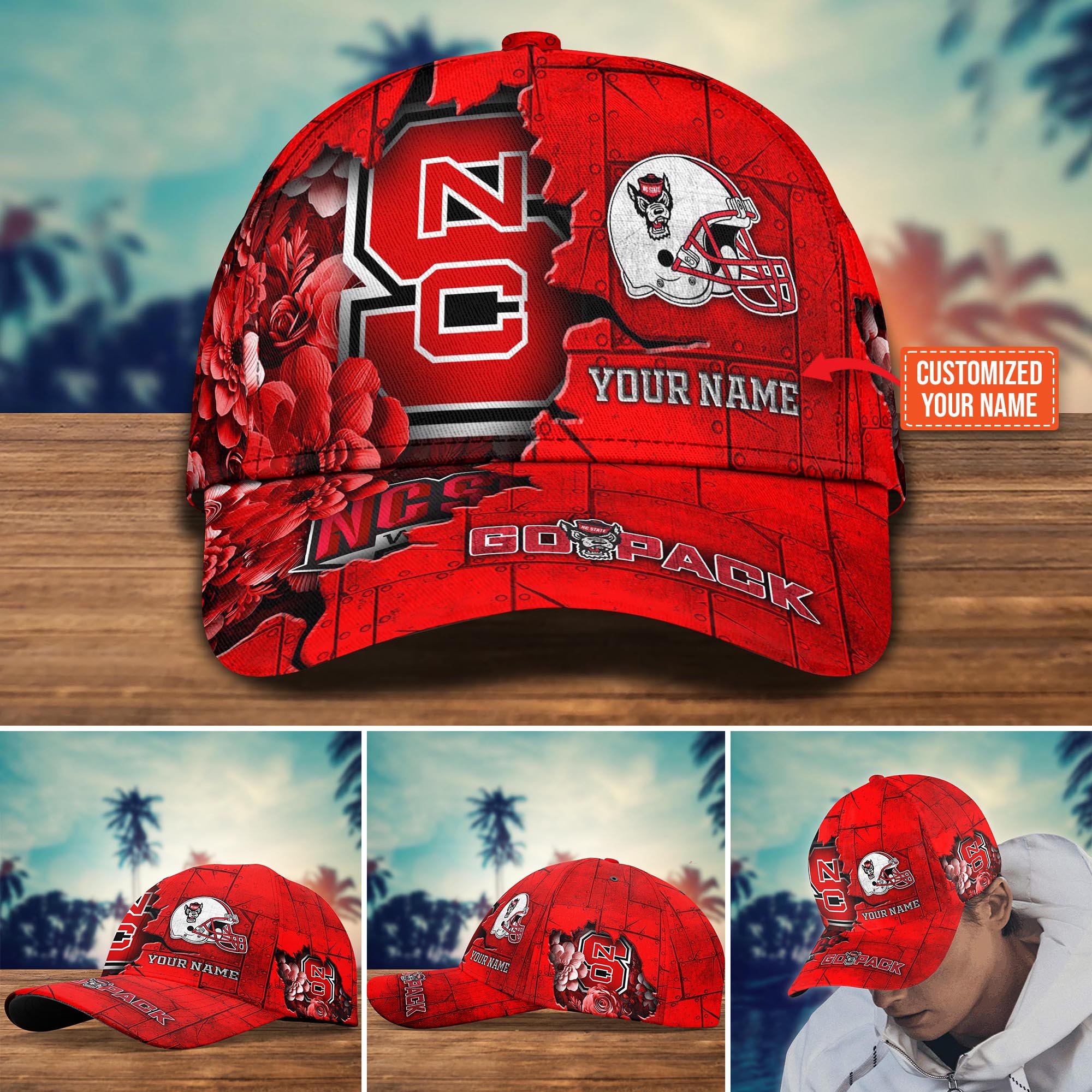 NC State Wolfpack Custom New Arrivals Trending Cap H51466