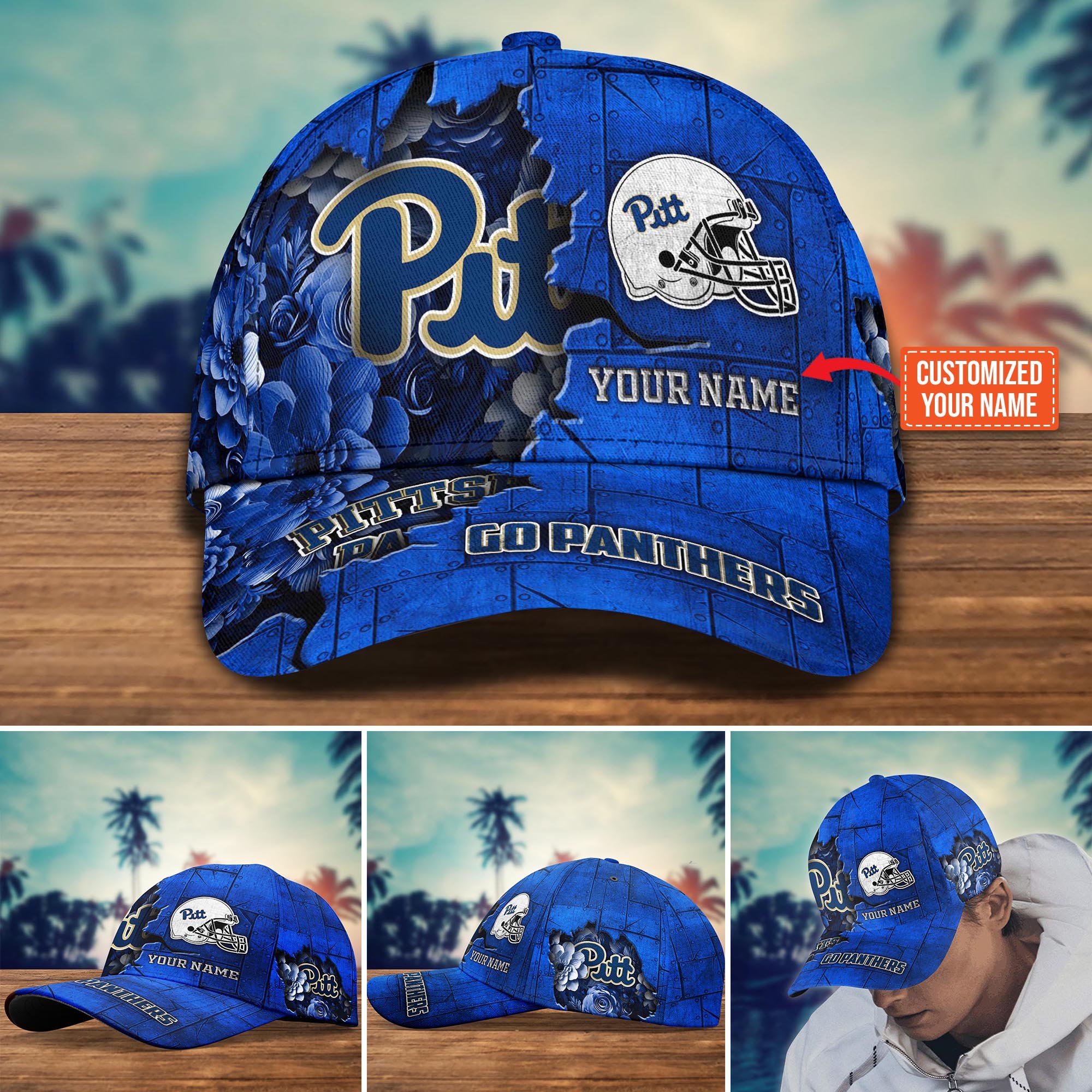 Pittsburgh Panthers Custom New Arrivals Trending Cap H51466