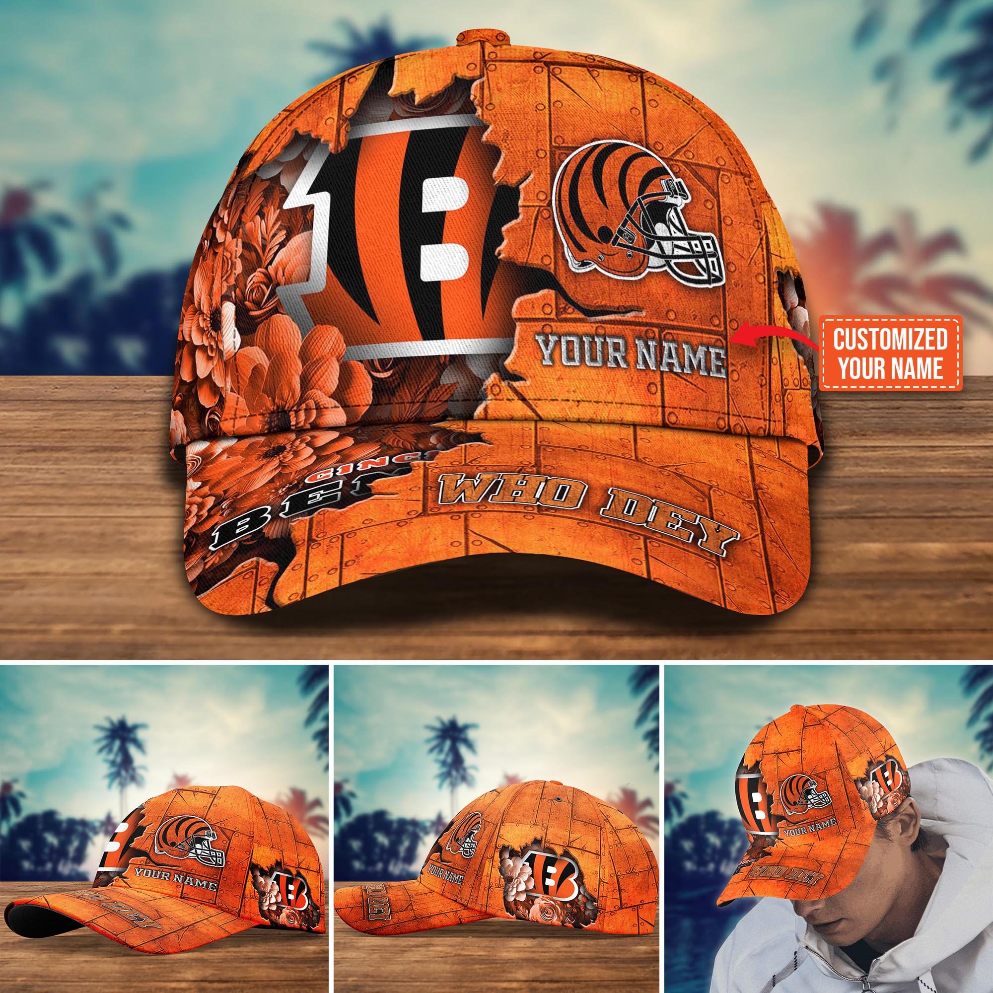 Cincinnati Bengals Custom New Arrivals Trending Cap H51466