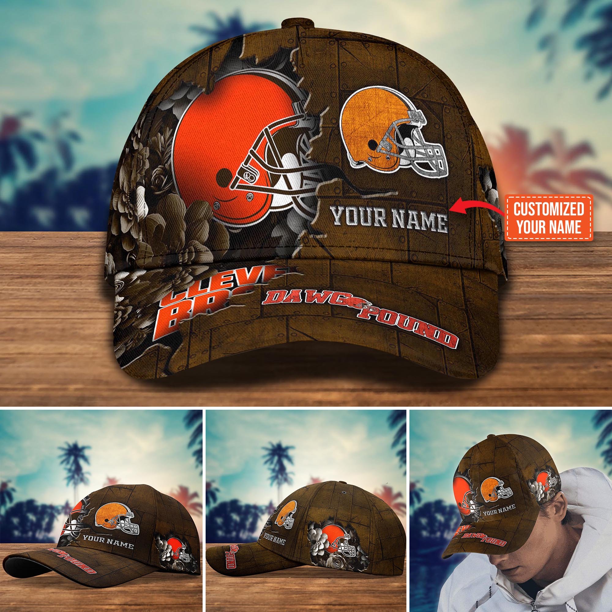 Cleveland Browns Custom New Arrivals Trending Cap H51466