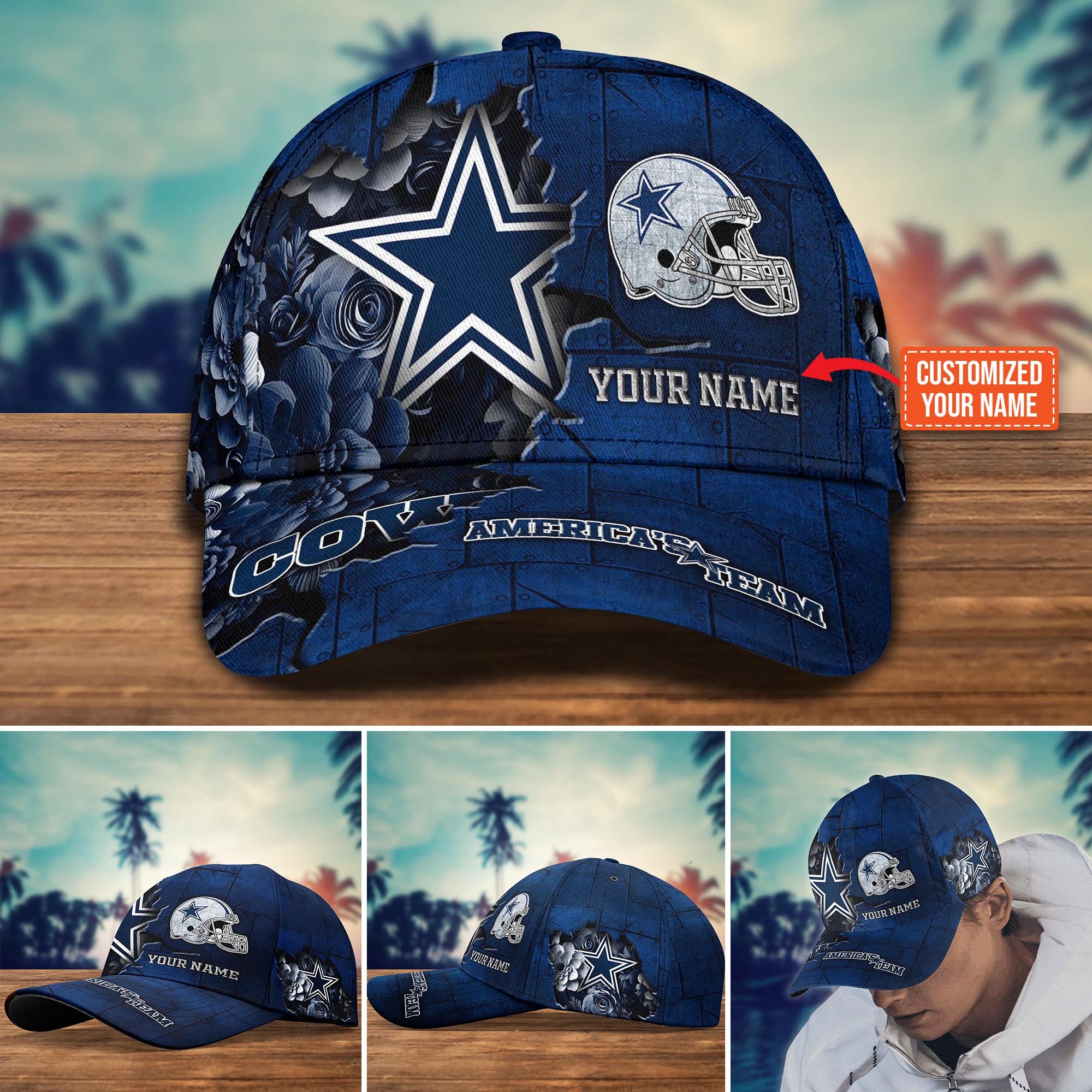 Dallas Cowboys Custom New Arrivals Trending Cap H51466