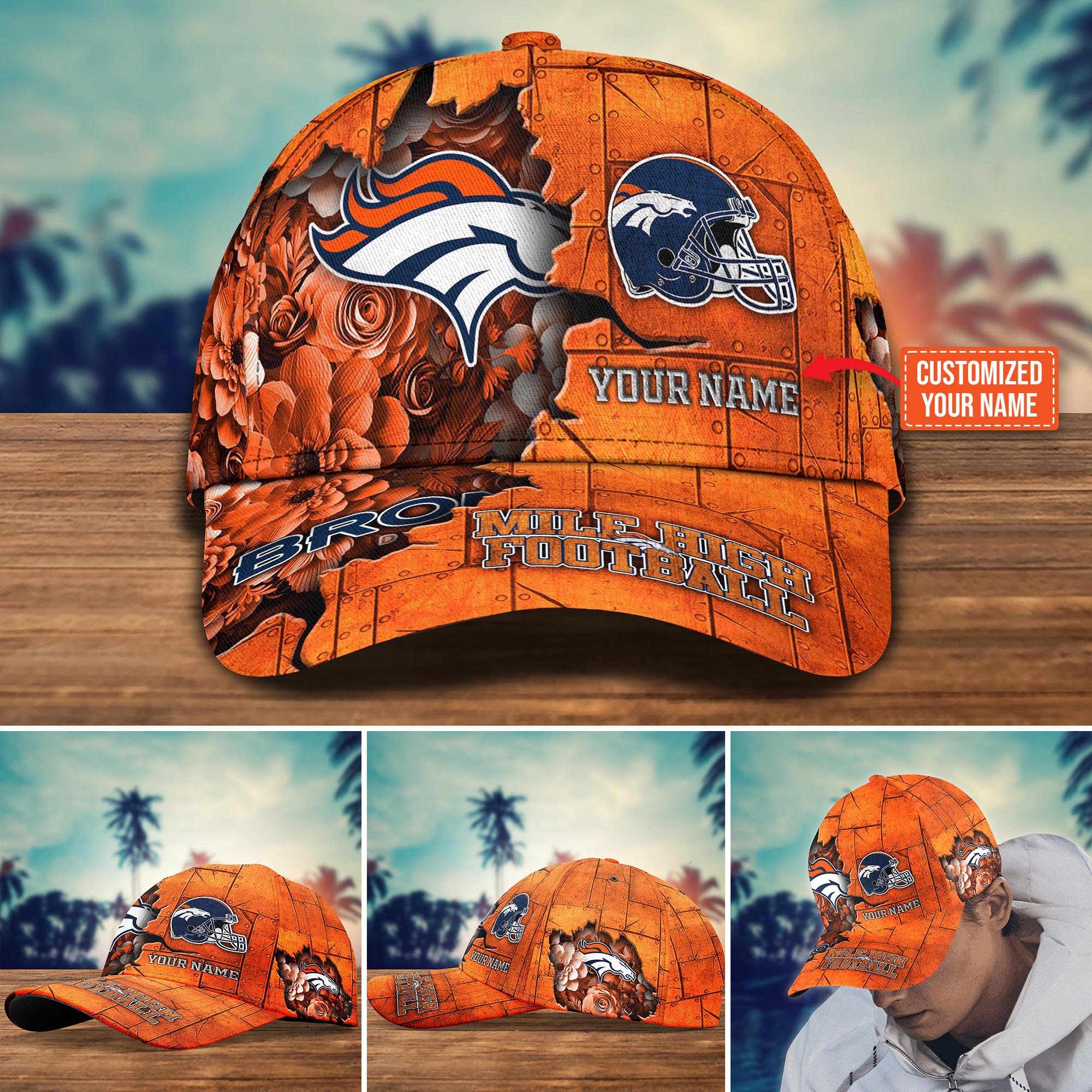 Denver Broncos Custom New Arrivals Trending Cap H51466