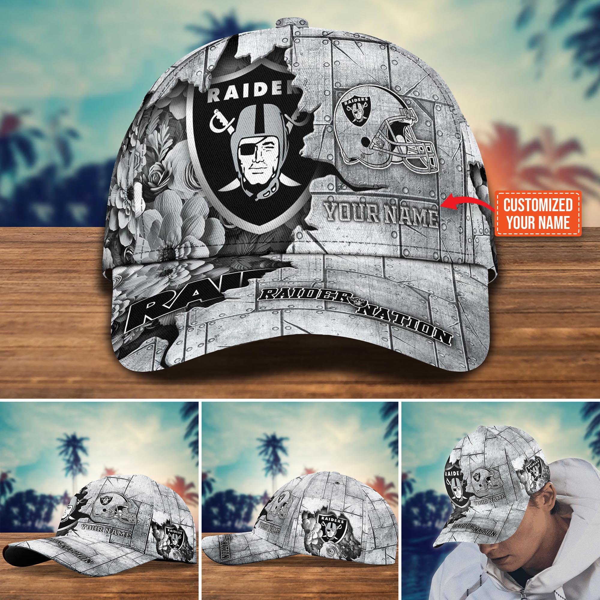 Las Vegas Raiders Custom New Arrivals Trending Cap H51466