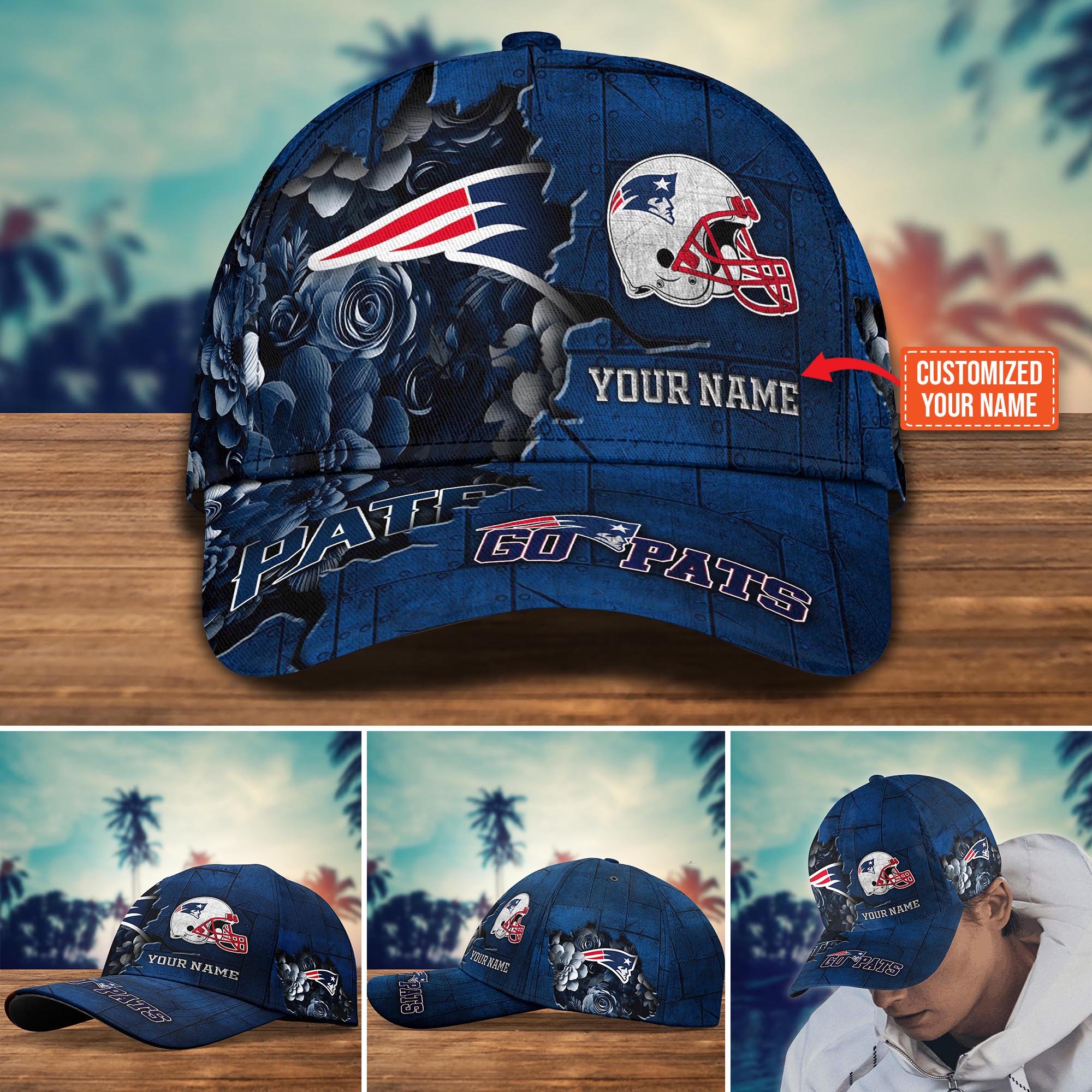 New England Patriots Custom New Arrivals Trending Cap H51466