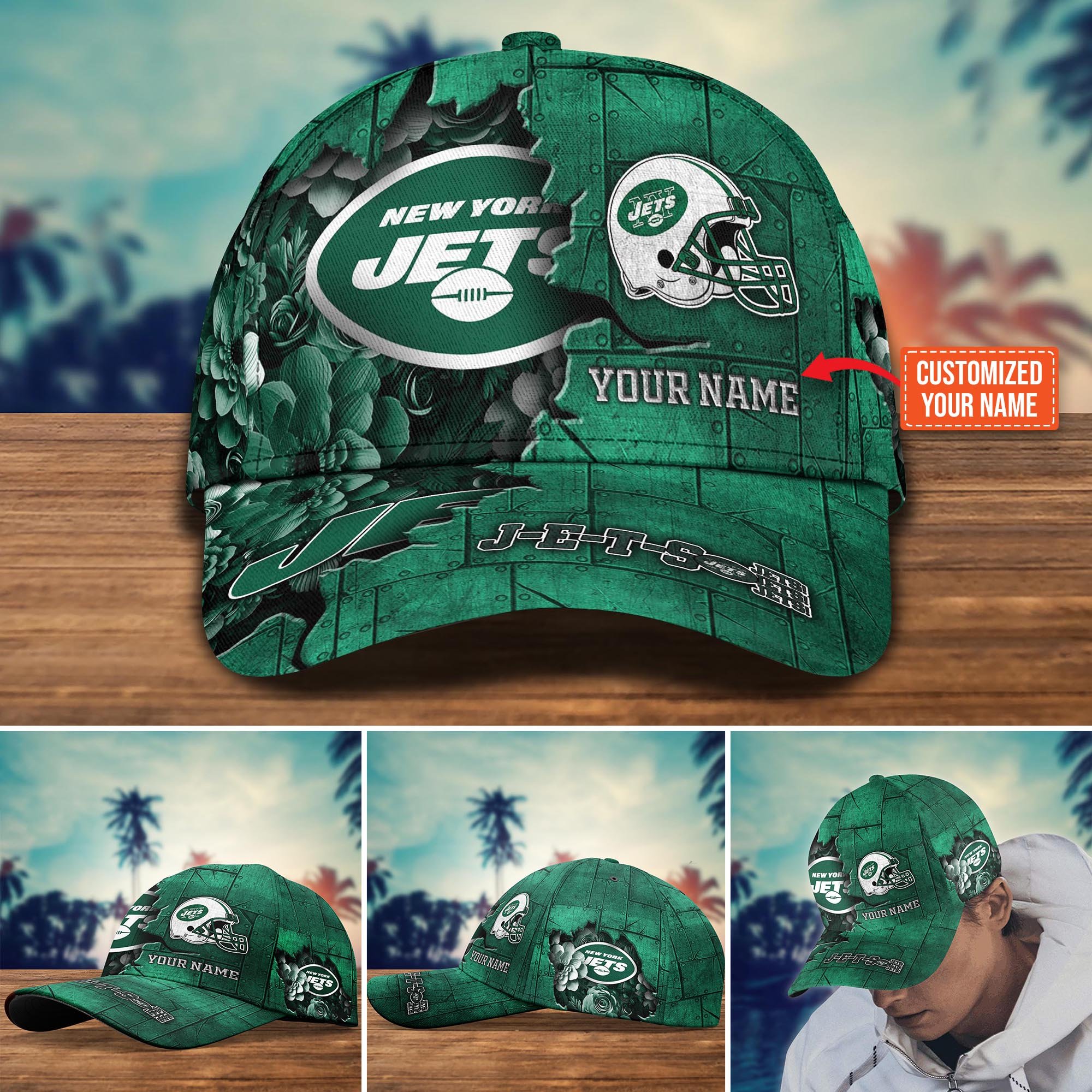 New York Jets Custom New Arrivals Trending Cap H51466