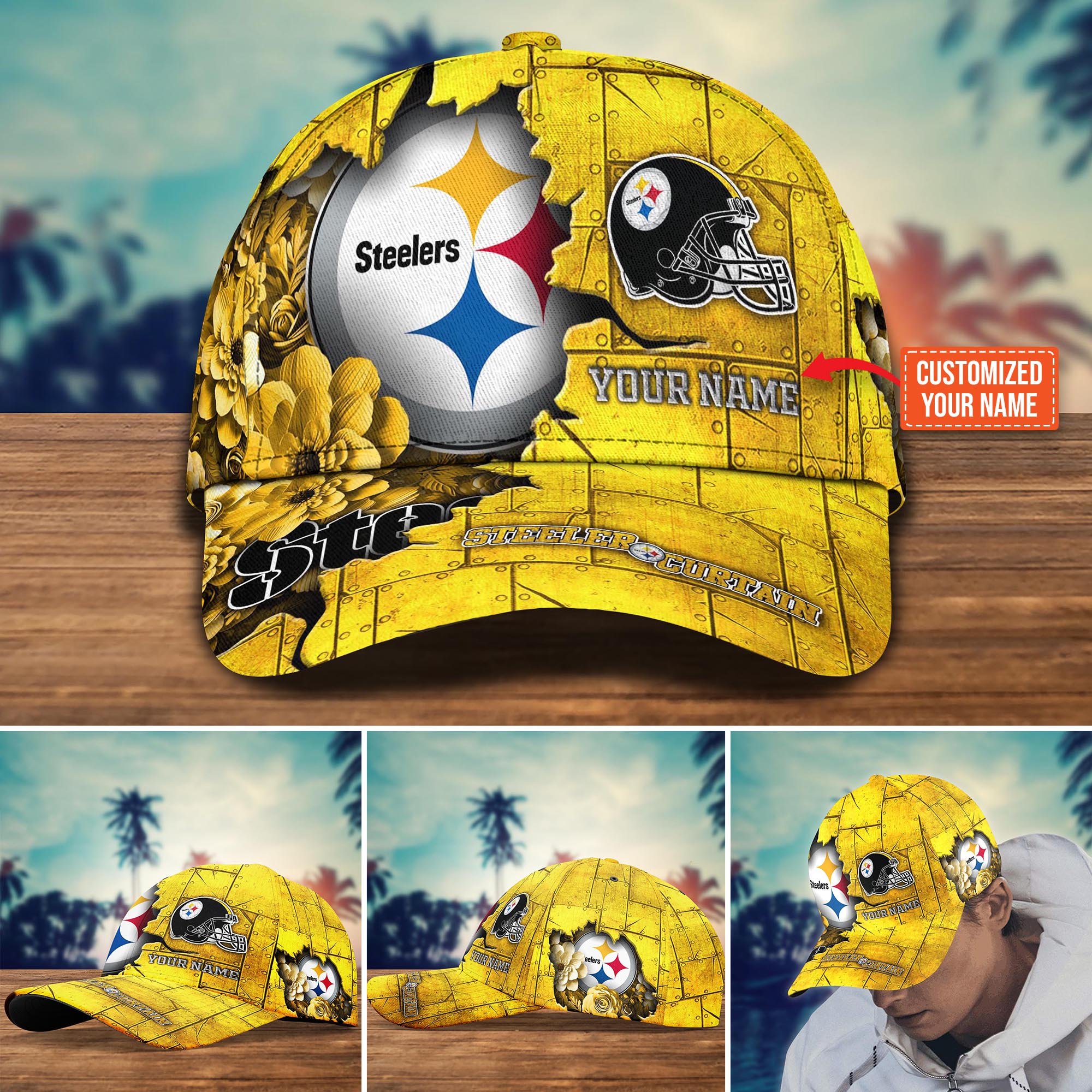 Pittsburgh Steelers Custom New Arrivals Trending Cap H51466