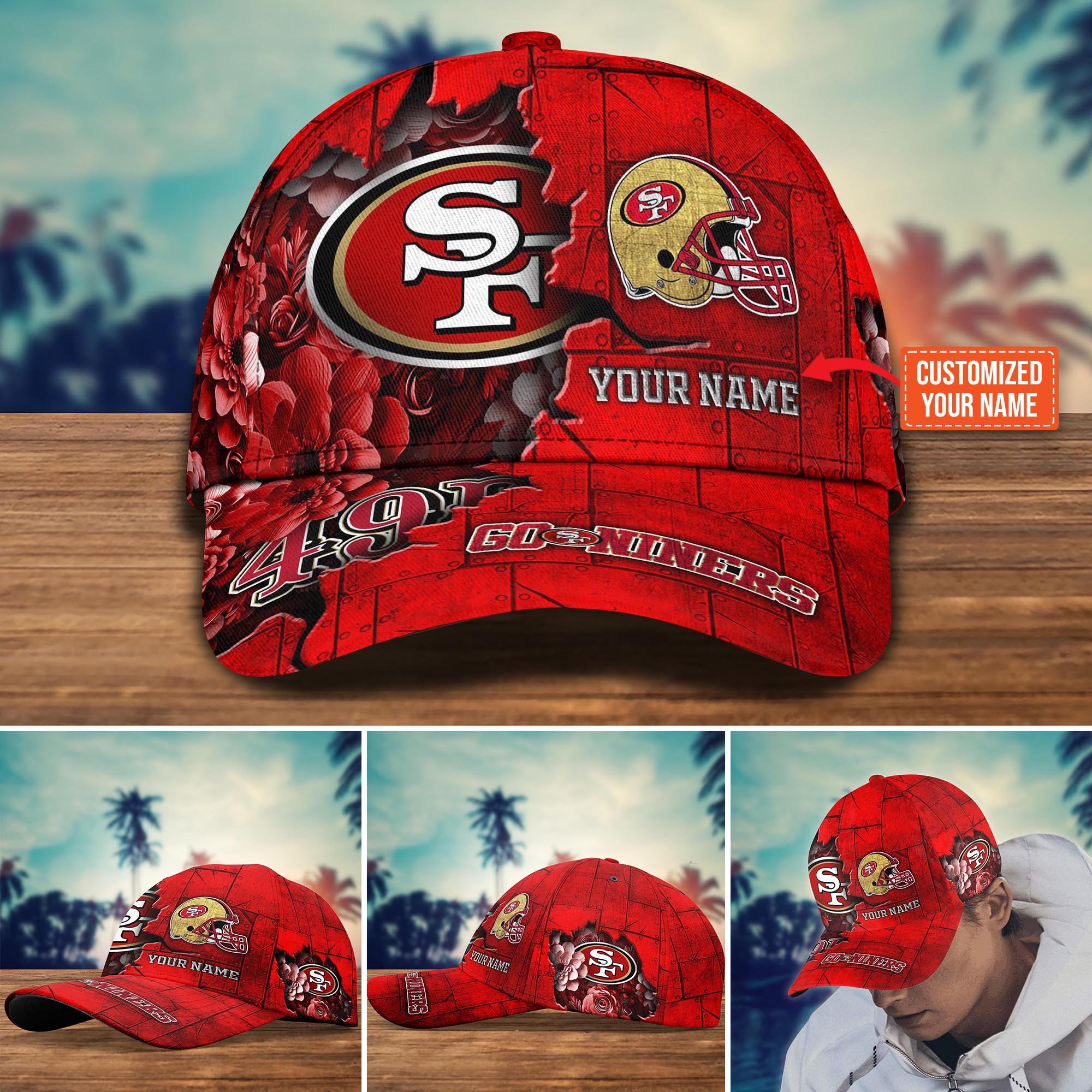 San Francisco 49ers Custom New Arrivals Trending Cap H51466