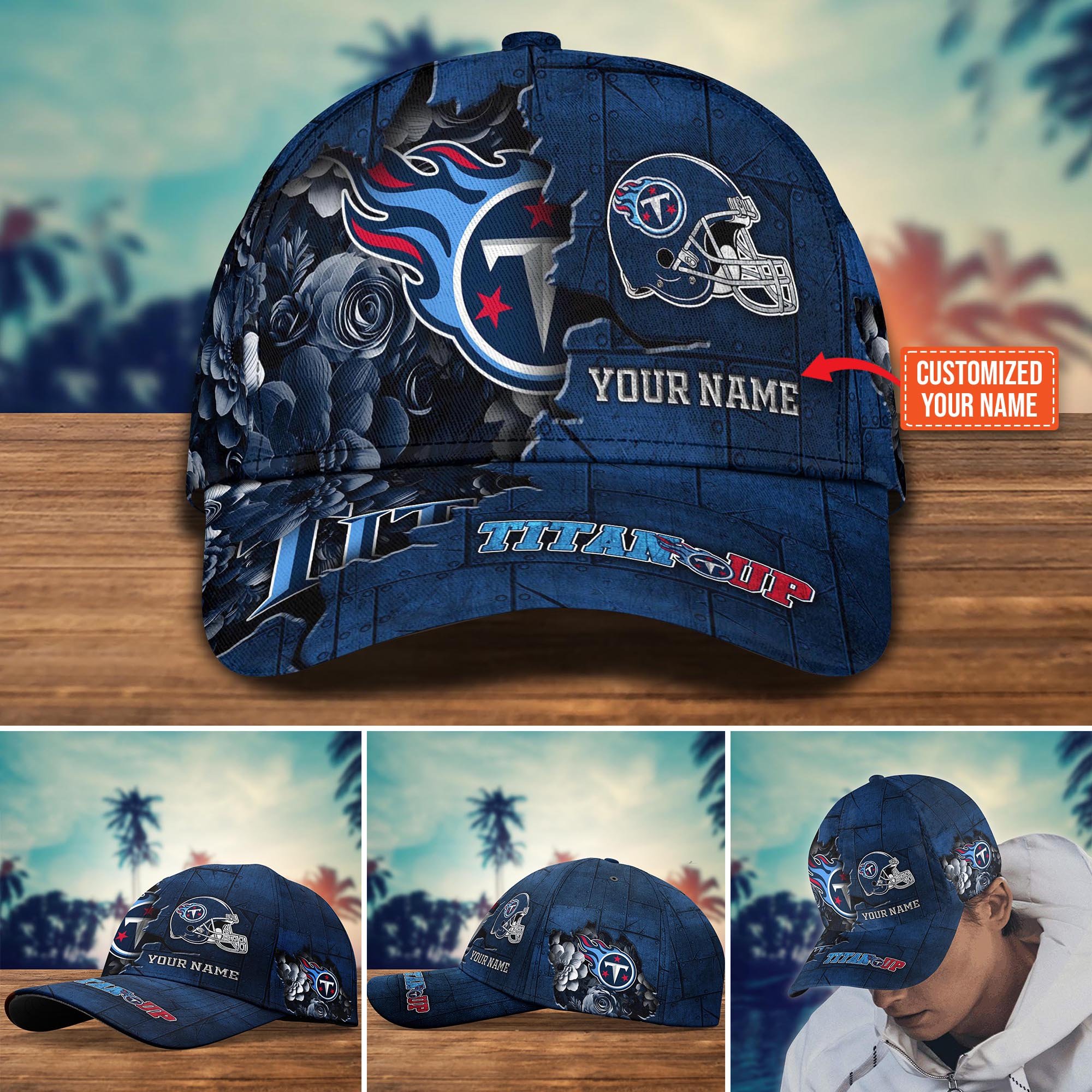 Tennessee Titans Custom New Arrivals Trending Cap H51466