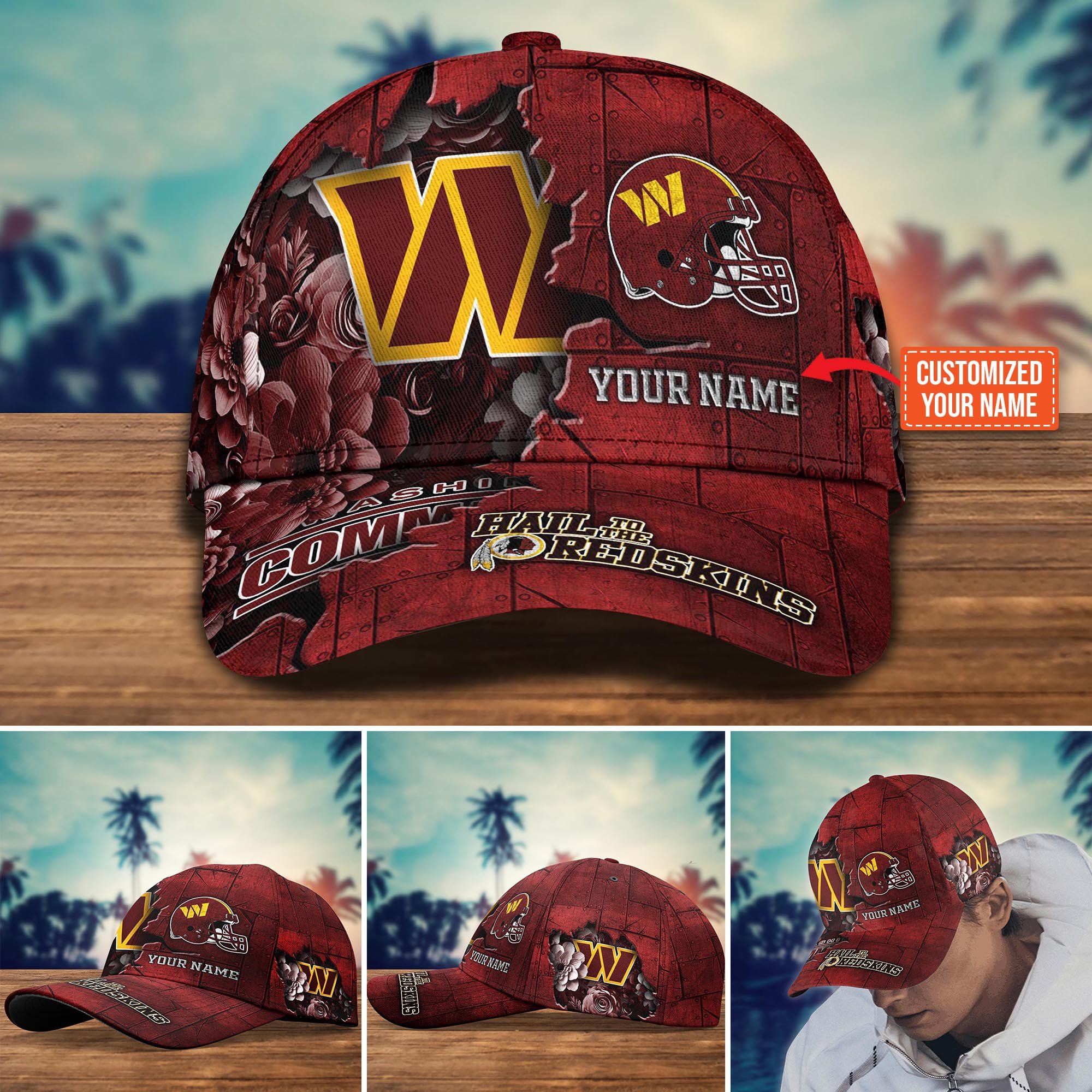 Washington Commanders Custom New Arrivals Trending Cap H51466