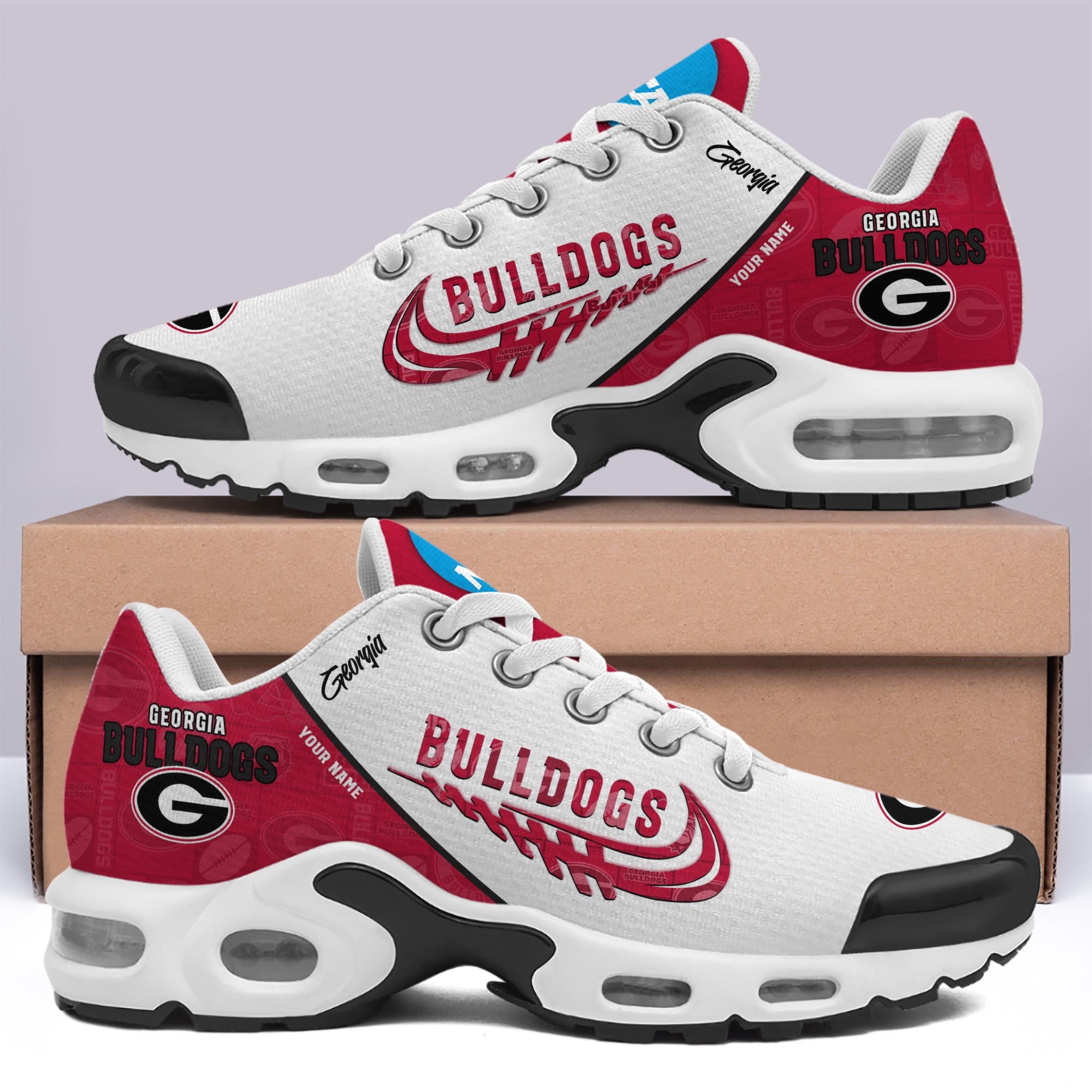 Georgia Bulldogs TN Shoes Custom Your Name 2024 version, Football Team Shoes, Sport Fan Gifts EHIVM-60203