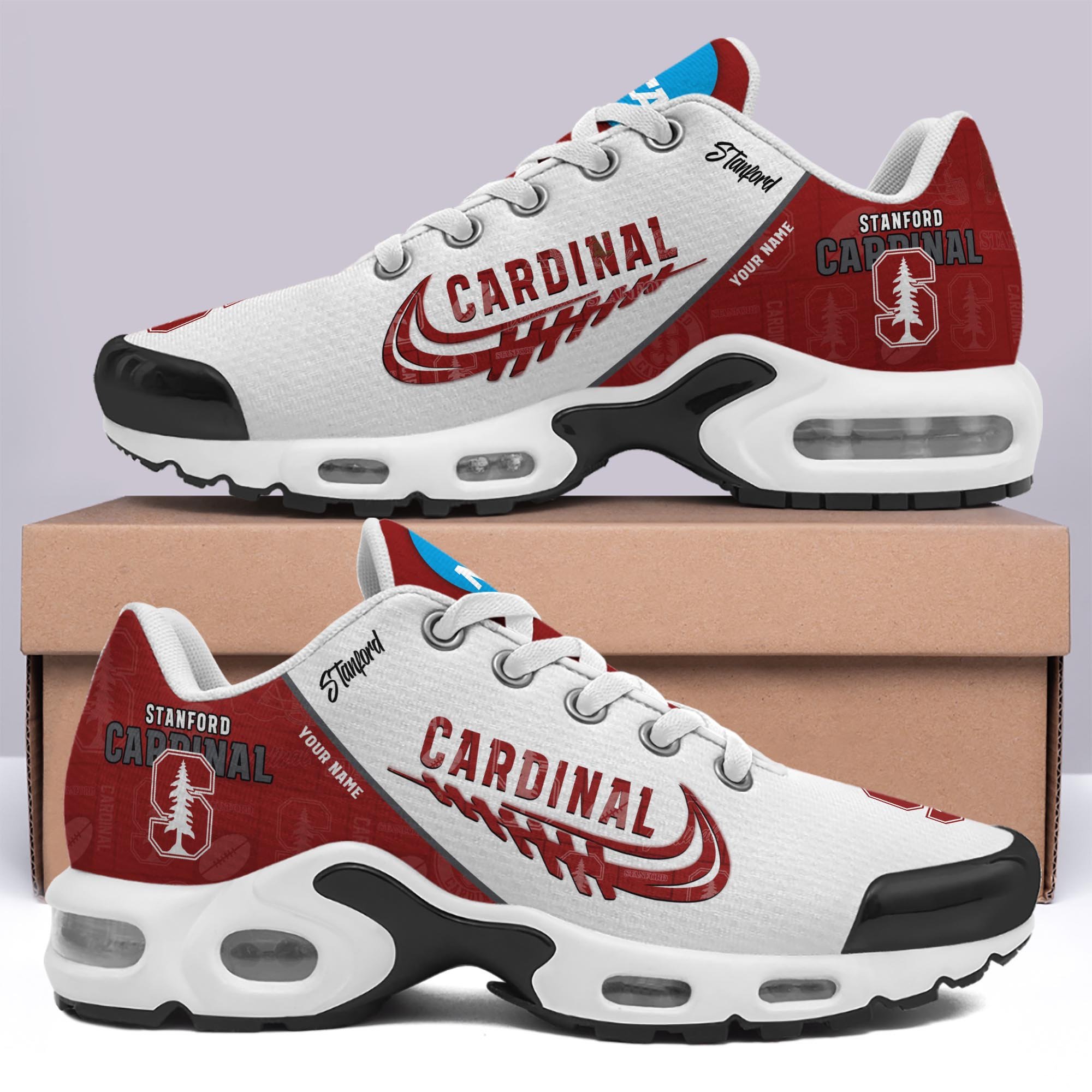 Stanford Cardinal TN Shoes Custom Your Name 2024 version, Football Team Shoes, Sport Fan Gifts EHIVM-60203