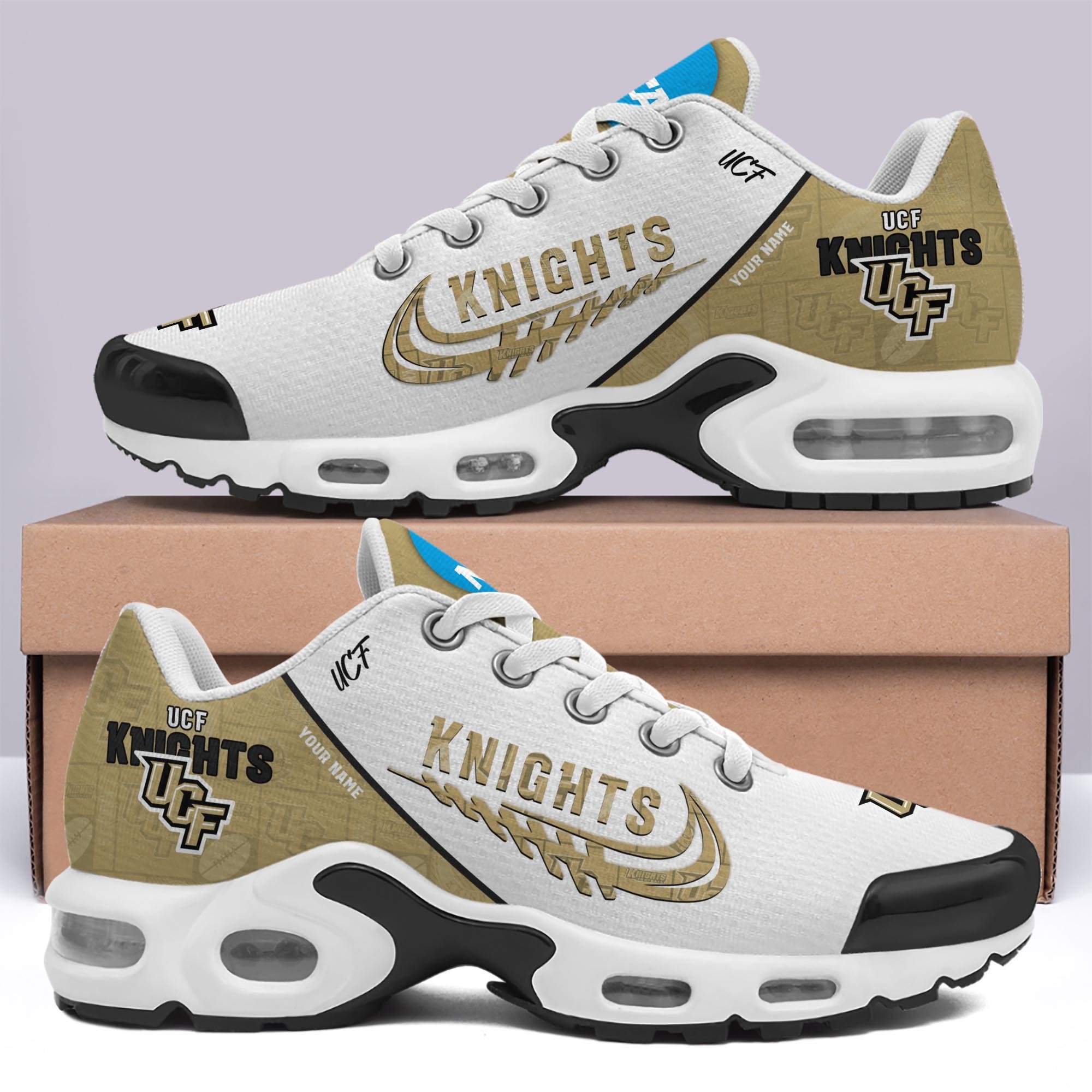 UCF Knights TN Shoes Custom Your Name 2024 version, Football Team Shoes, Sport Fan Gifts EHIVM-60203