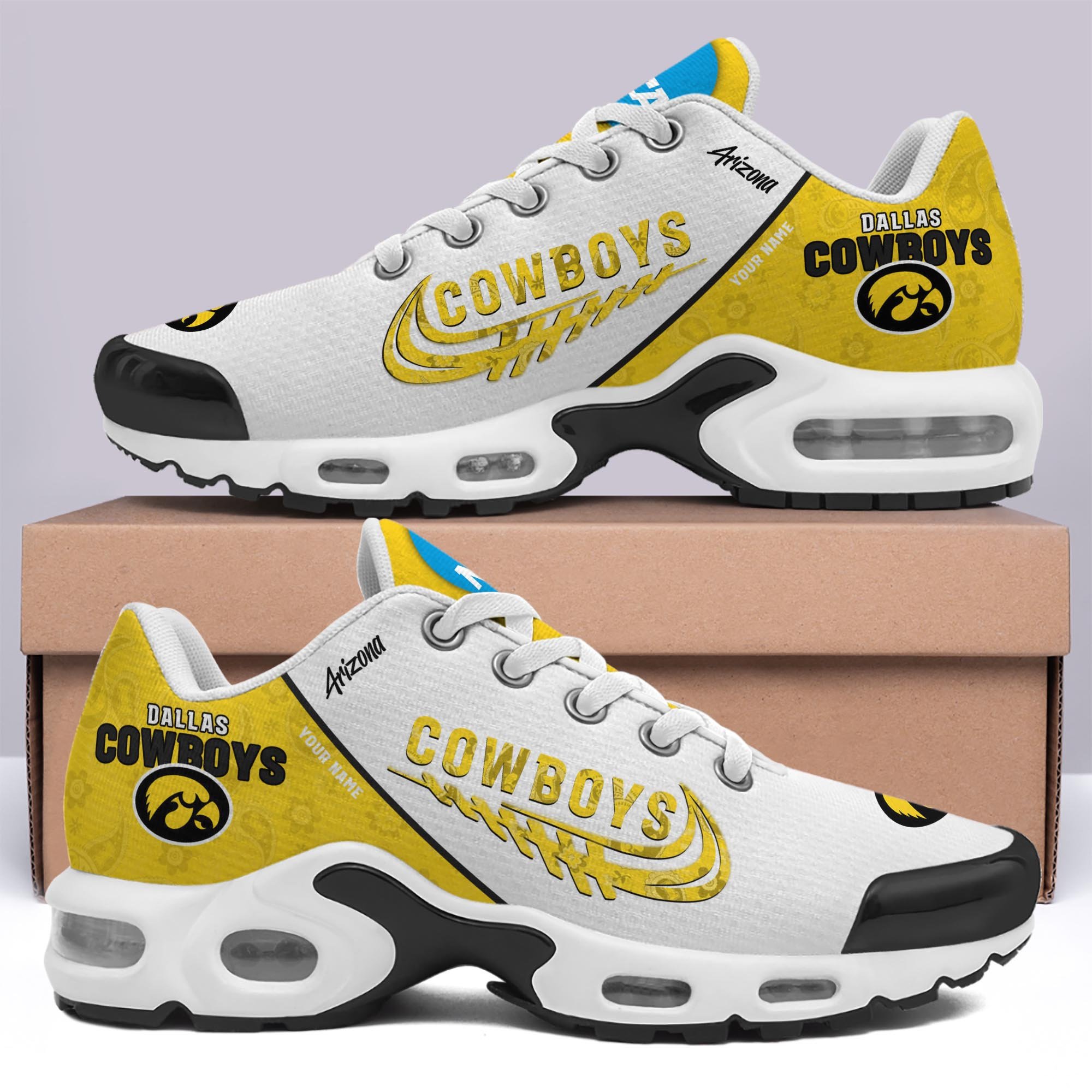 Iowa Hawkeyes TN Shoes Custom Your Name 2024 version, Football Team Shoes, Sport Fan Gifts EHIVM-60203