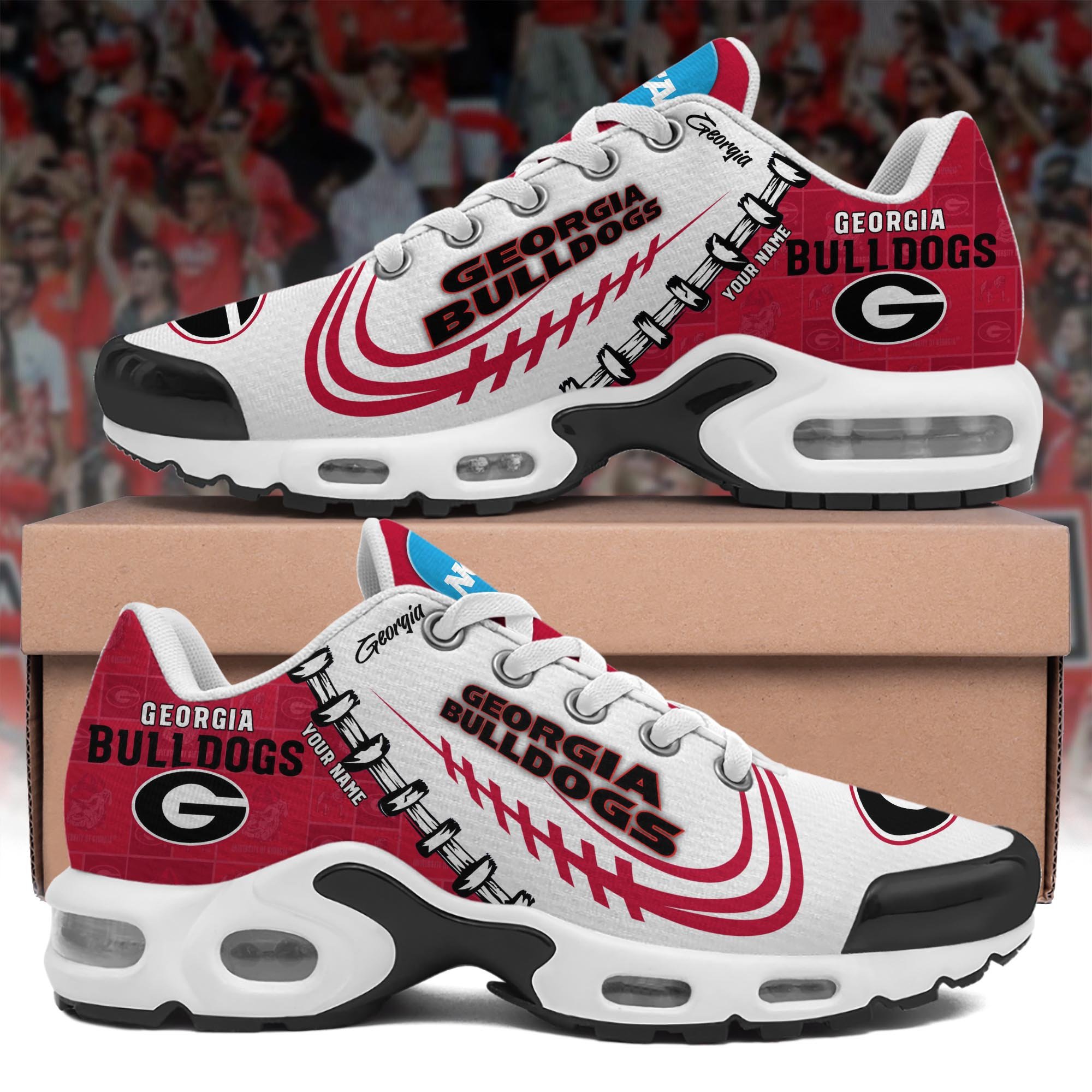 Georgia Bulldogs TN Shoes Custom Your Name 2024 version, Football Team Shoes, Football Lover Gifts ETRG-59558