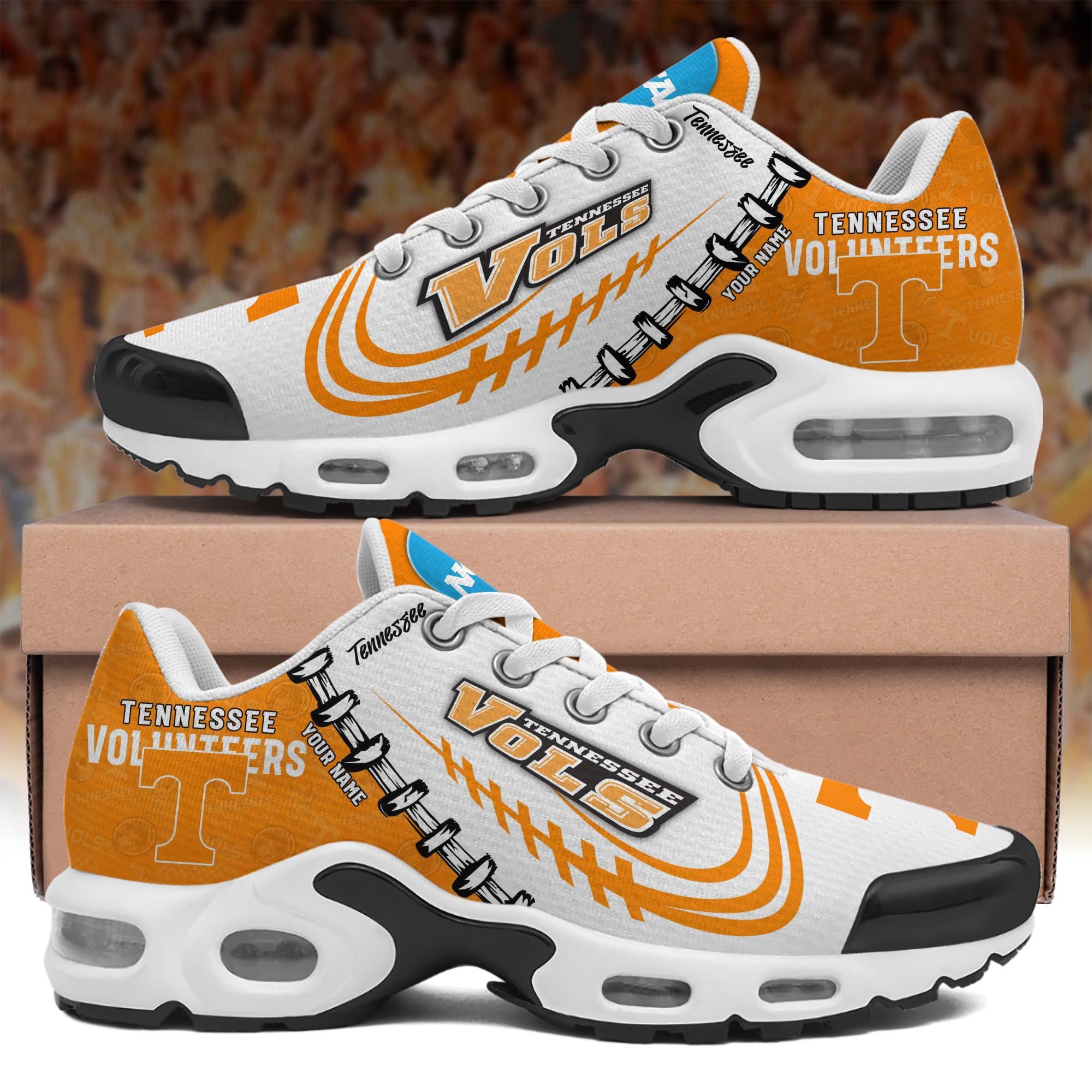 Tennessee Volunteers TN Shoes Custom Your Name 2024 version, Football Team Shoes, Football Lover Gifts ETRG-59558