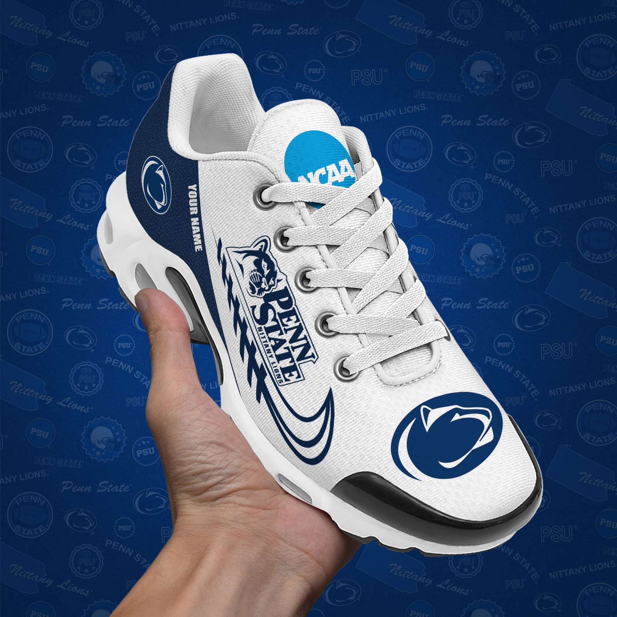 Penn State Nittany Lions TN Shoes Custom Your Name, Football Team Shoes, Sport Fan Gifts EHIVM-53631