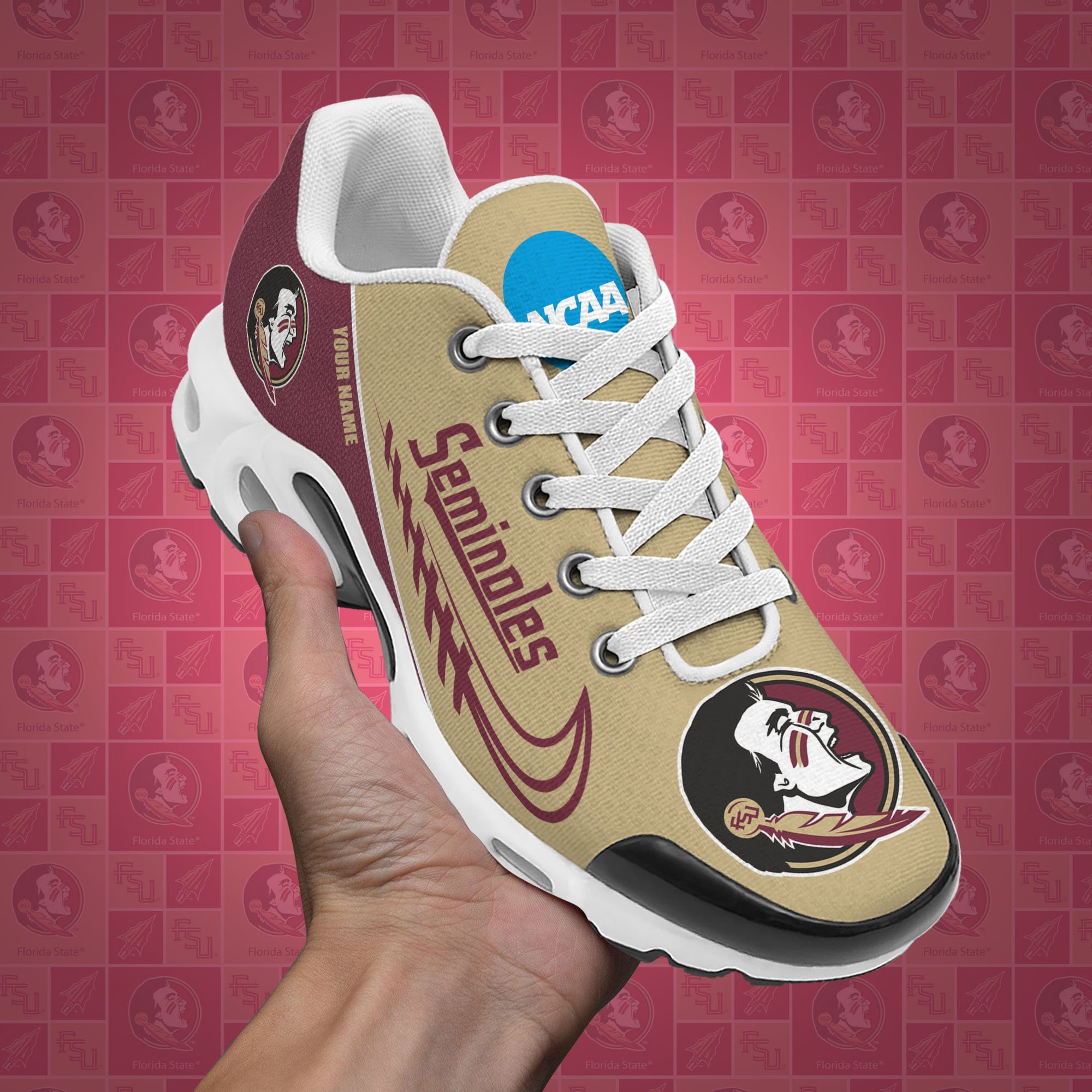 Florida State Seminoles TN Shoes Custom Your Name, Football Team Shoes, Sport Fan Gifts EHIVM-53631