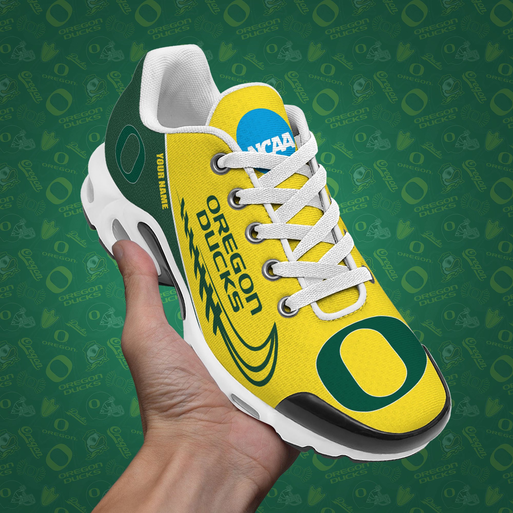 Oregon Ducks TN Shoes Custom Your Name, Football Team Shoes, Sport Fan Gifts EHIVM-53631