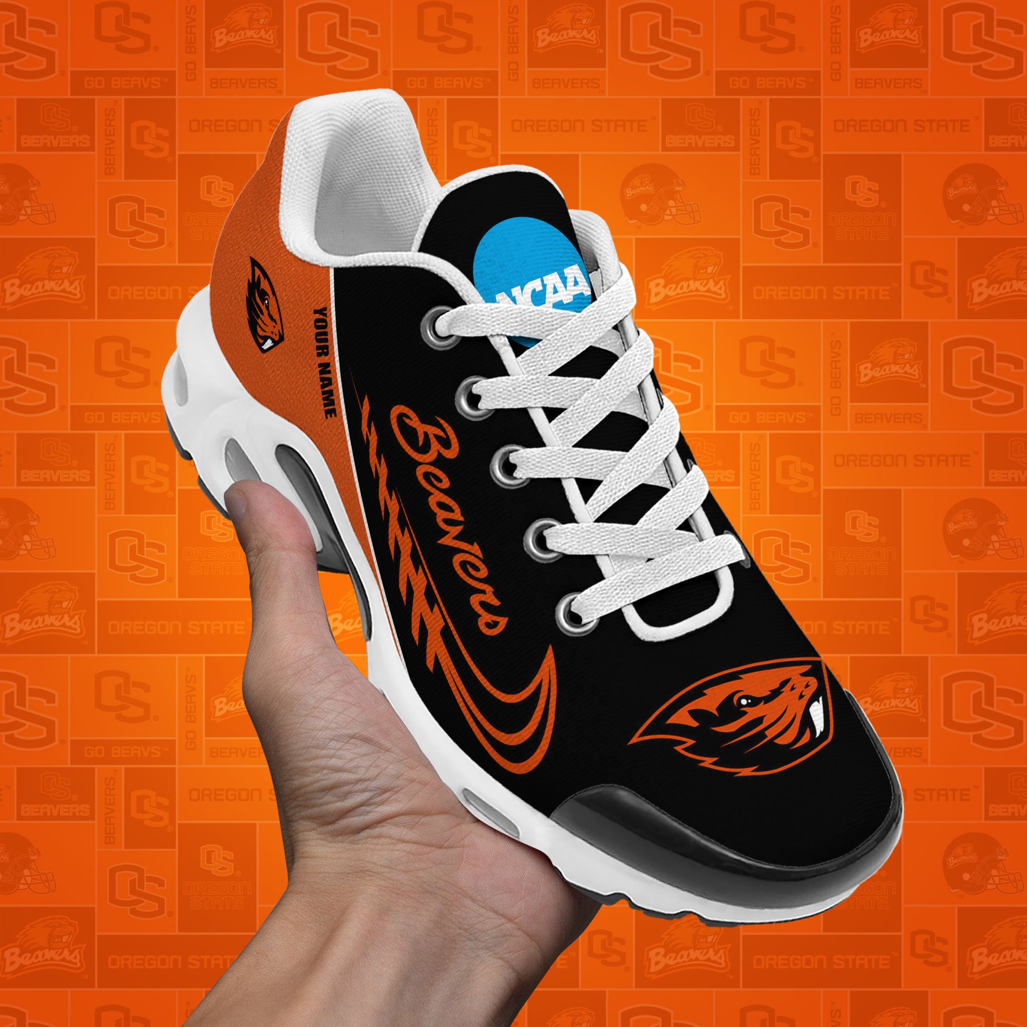 Oregon State Beavers TN Shoes Custom Your Name, Football Team Shoes, Sport Fan Gifts EHIVM-53631