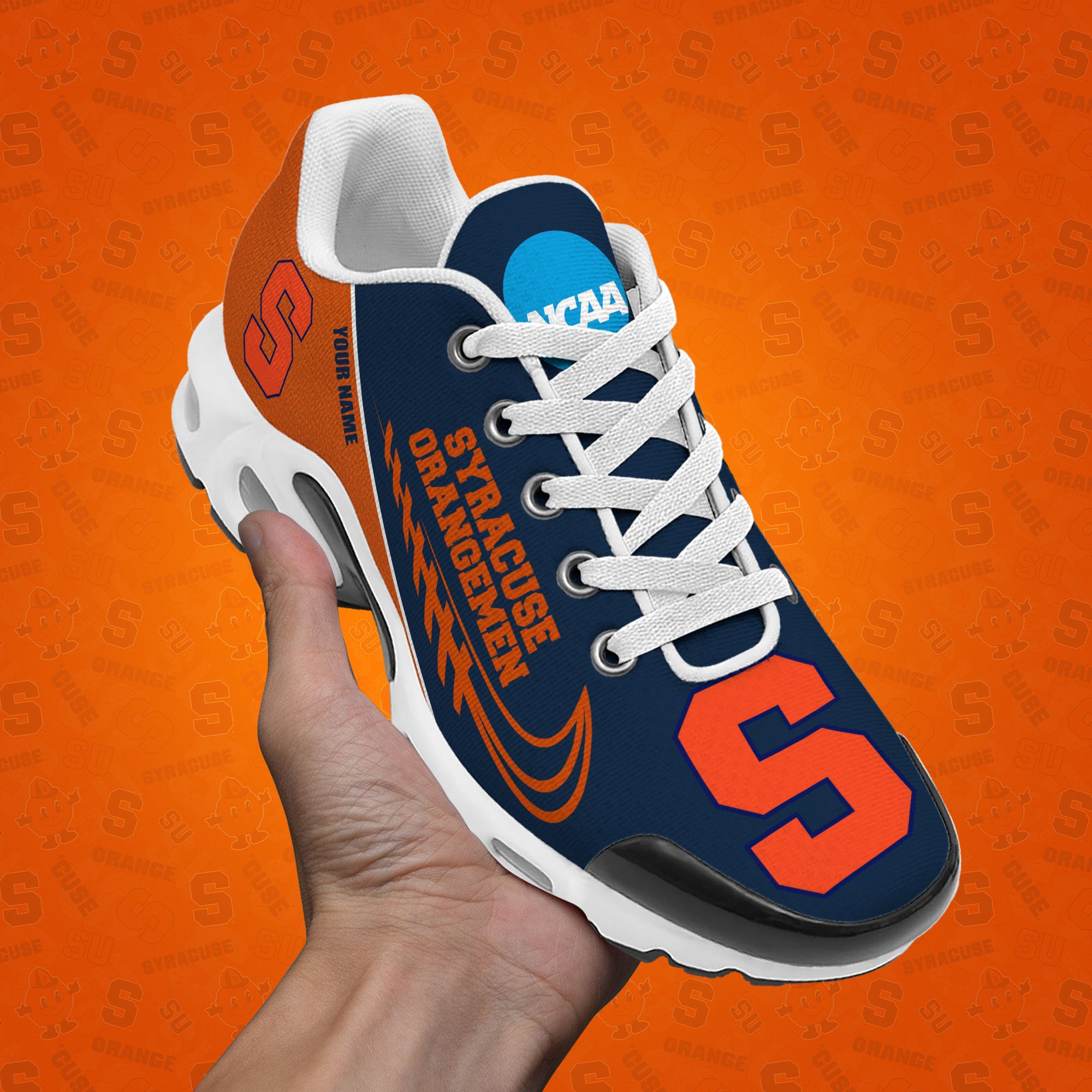 Syracuse Orange TN Shoes Custom Your Name, Football Team Shoes, Sport Fan Gifts EHIVM-53631