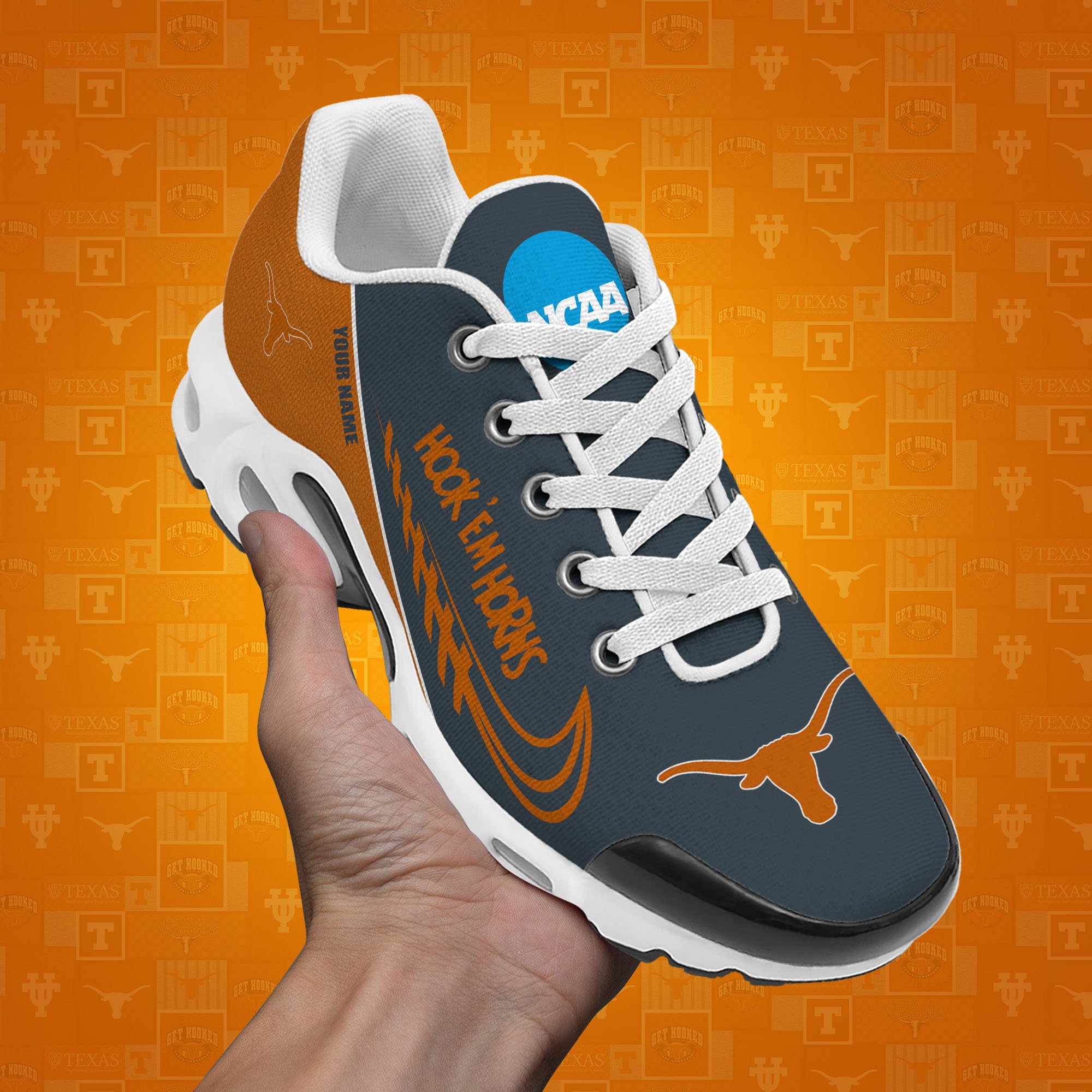 Texas Longhorns TN Shoes Custom Your Name, Football Team Shoes, Sport Fan Gifts EHIVM-53631