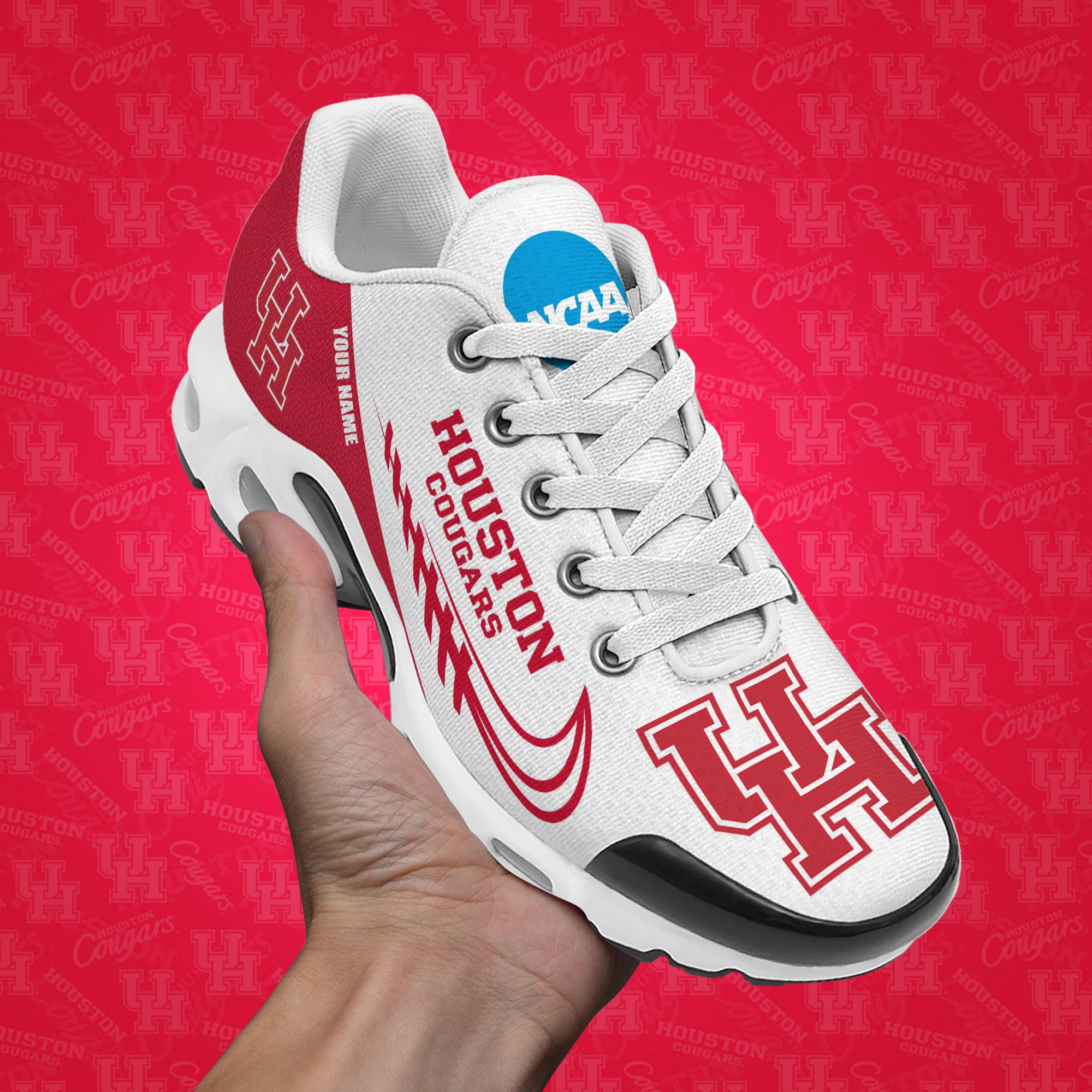 Houston Cougars TN Shoes Custom Your Name, Football Team Shoes, Sport Fan Gifts EHIVM-53631