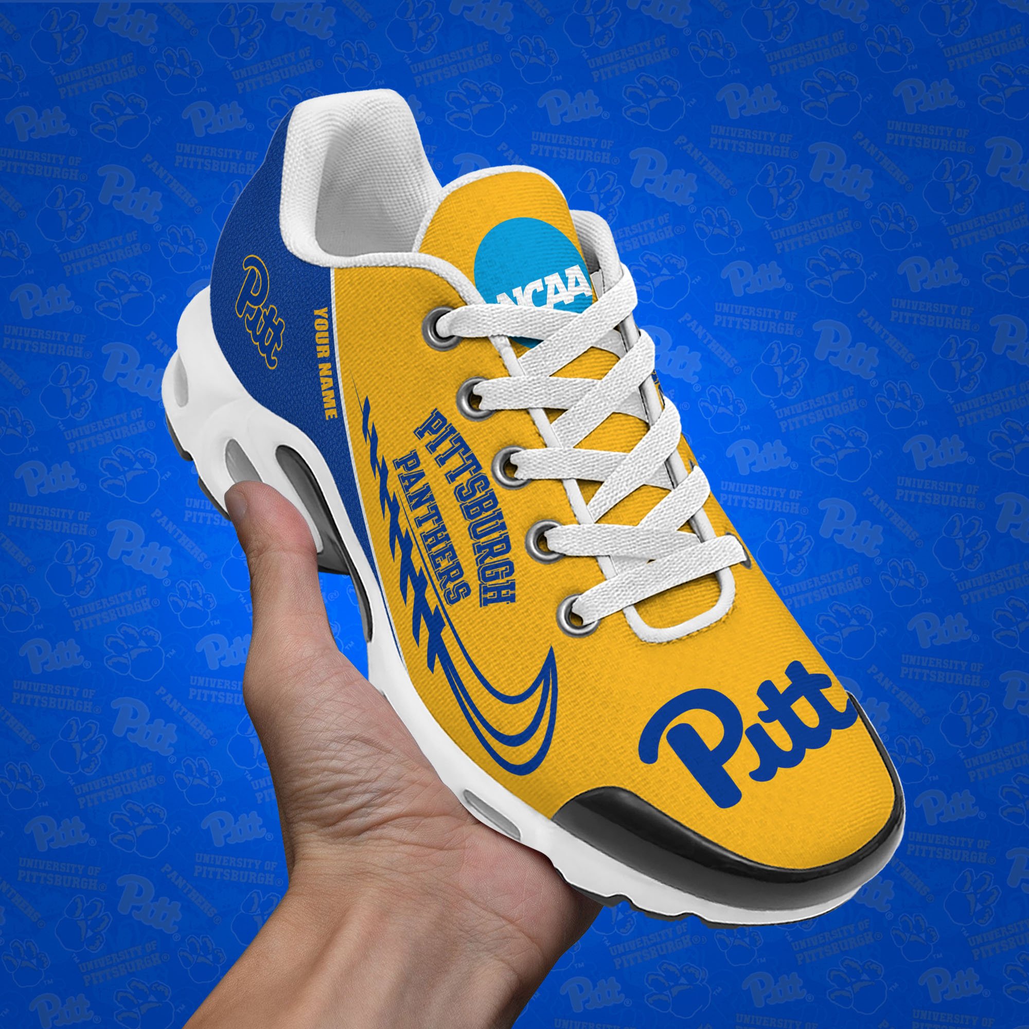 Pittsburgh Panthers TN Shoes Custom Your Name, Football Team Shoes, Sport Fan Gifts EHIVM-53631