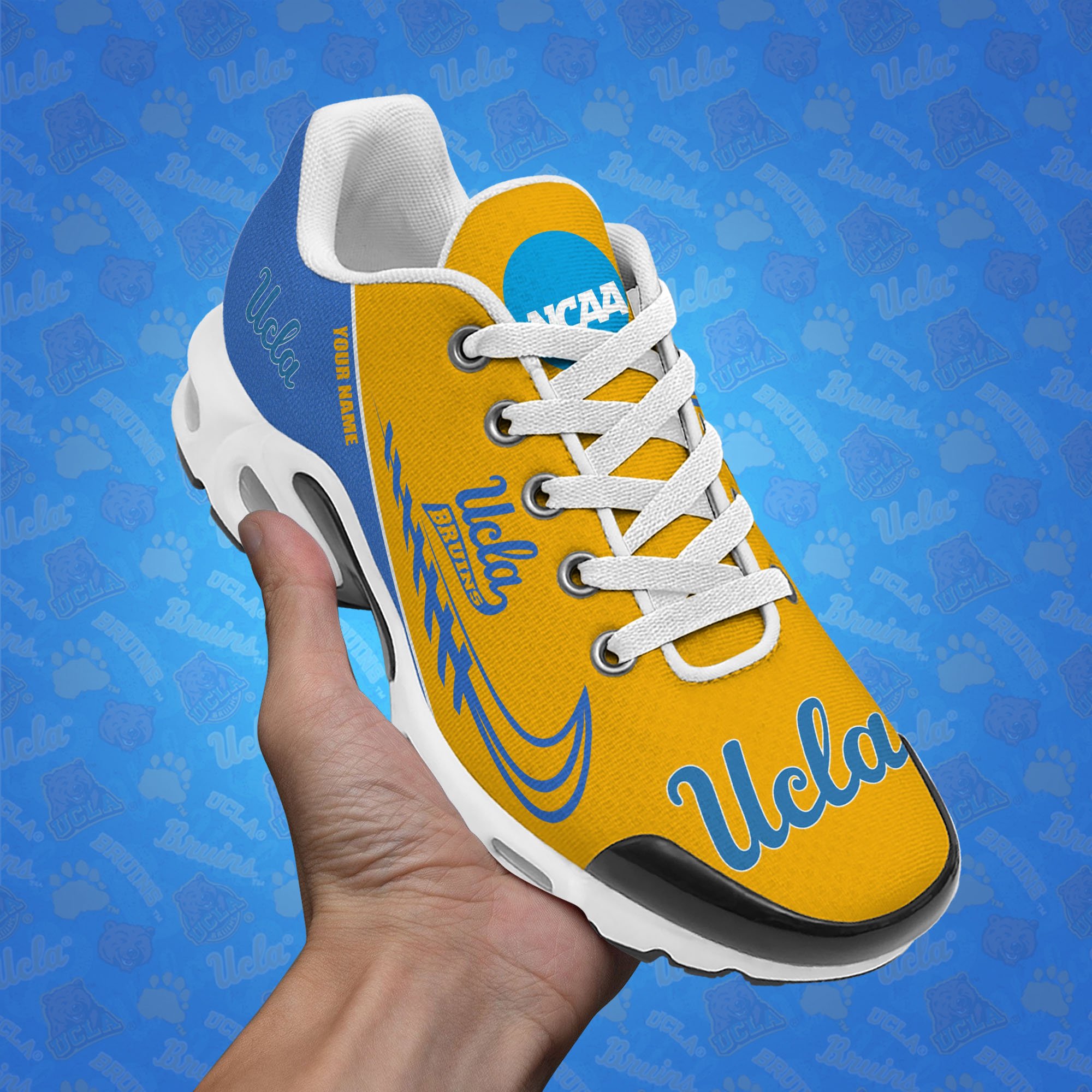 UCLA Bruins TN Shoes Custom Your Name, Football Team Shoes, Sport Fan Gifts EHIVM-53631