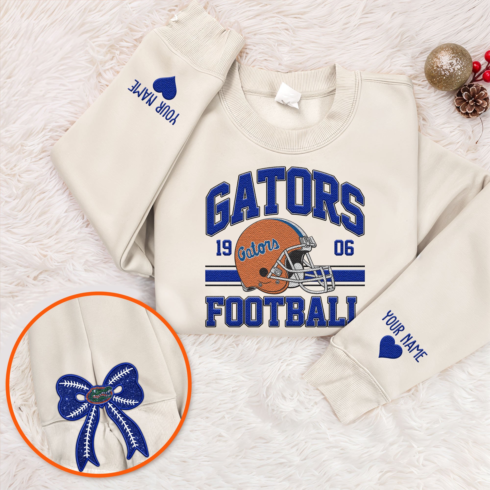 Florida Gators Sweatshirt, Sweater Custom Name And Choose Your Color, Sport Shirts, Sport Gifts ETRG-62545