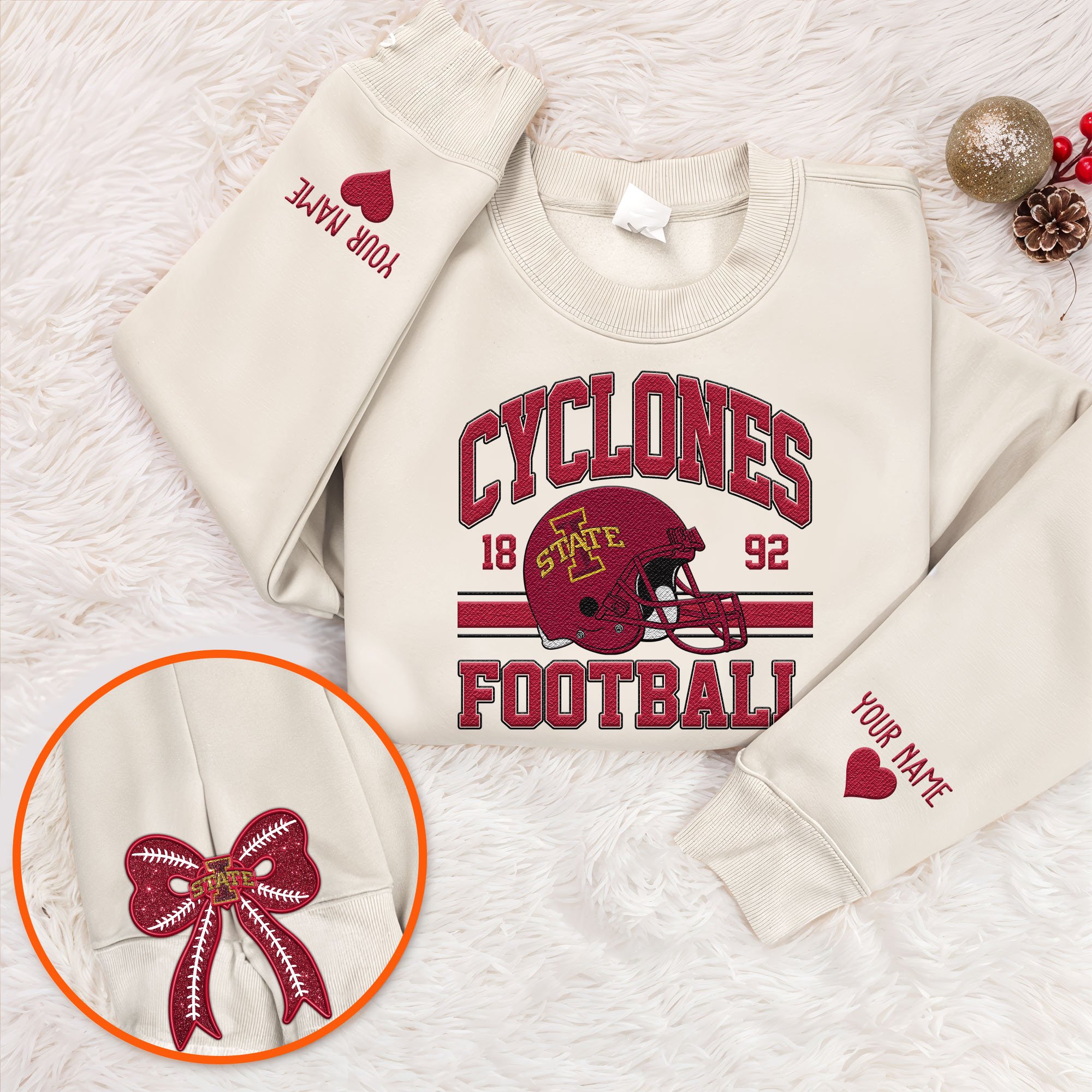 Iowa State Cyclones Sweatshirt, Sweater Custom Name And Choose Your Color, Sport Shirts, Sport Gifts ETRG-62545