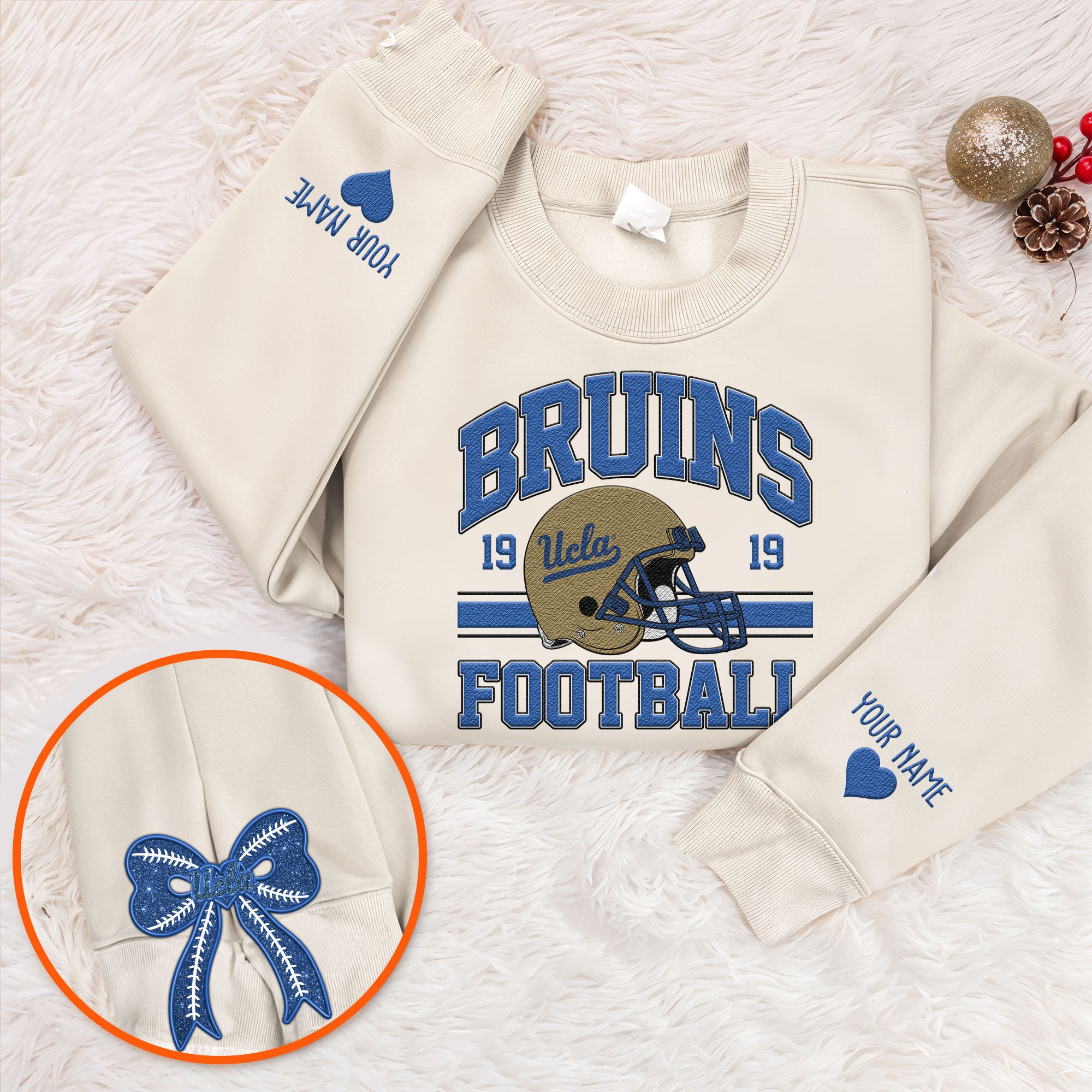 UCLA Bruins Sweatshirt, Sweater Custom Name And Choose Your Color, Sport Shirts, Sport Gifts ETRG-62545