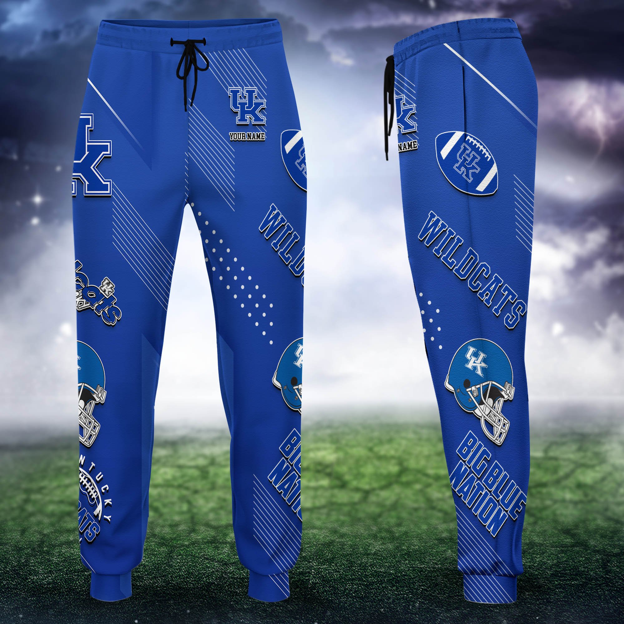 Kentucky Wildcats Sweatpant 2024 Version Personalized Your Name, Sport Sweatpant, Sport Gift For Fans ETHY-62621