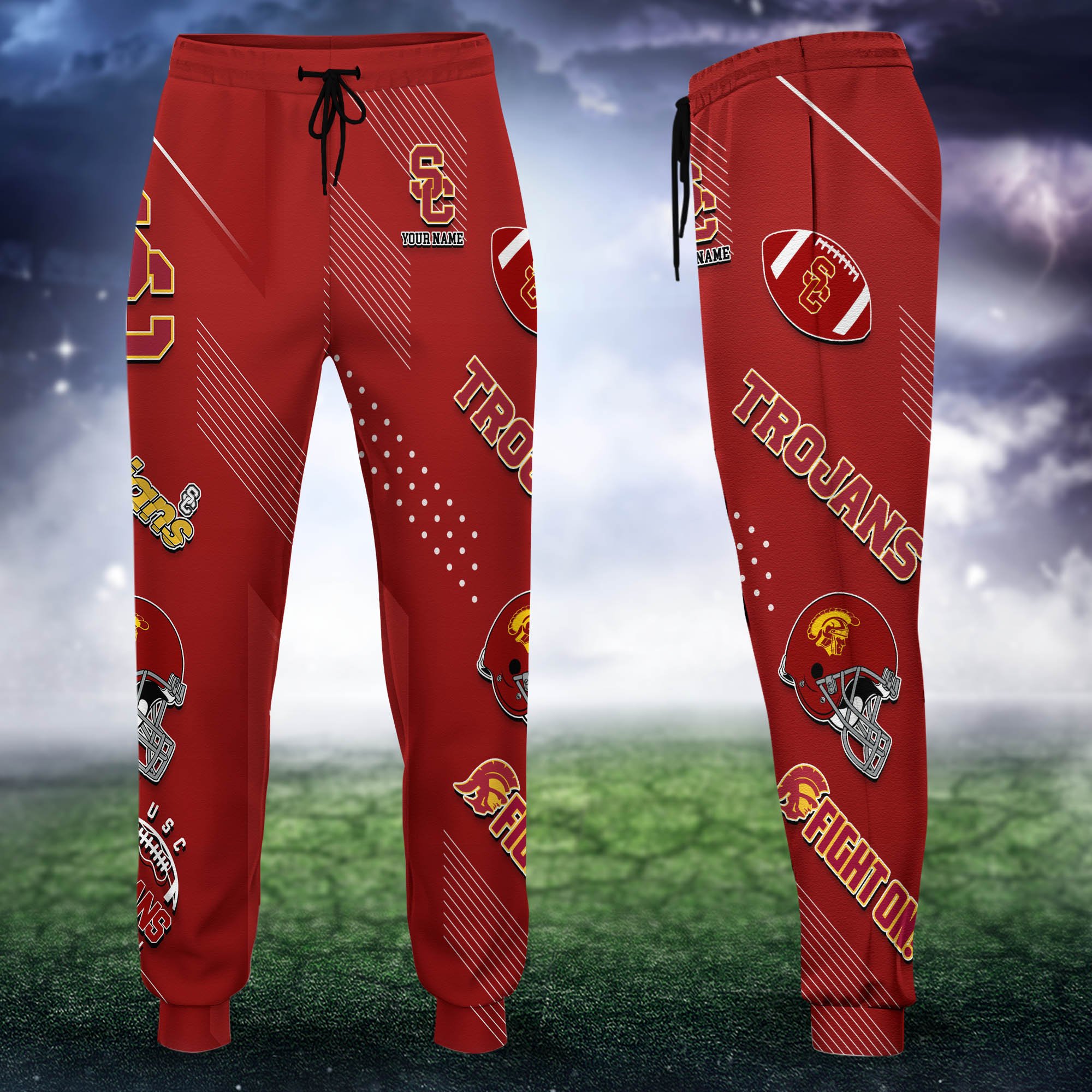 USC Trojans Sweatpant 2024 Version Personalized Your Name, Sport Sweatpant, Sport Gift For Fans ETHY-62621