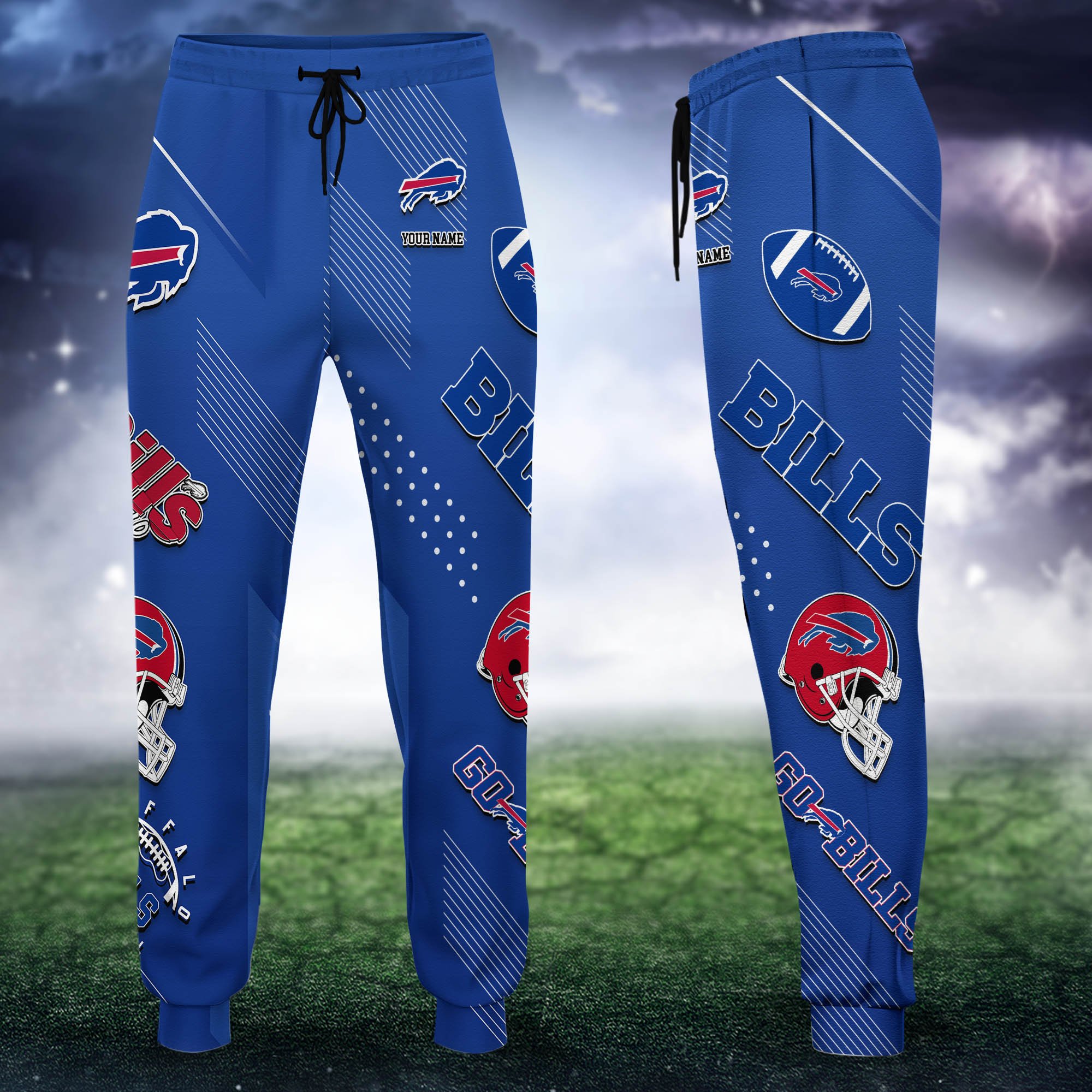 Buffalo Bills Sweatpant 2024 Version Personalized Your Name, Sport Sweatpant, Sport Gift For Fans ETHY-62621