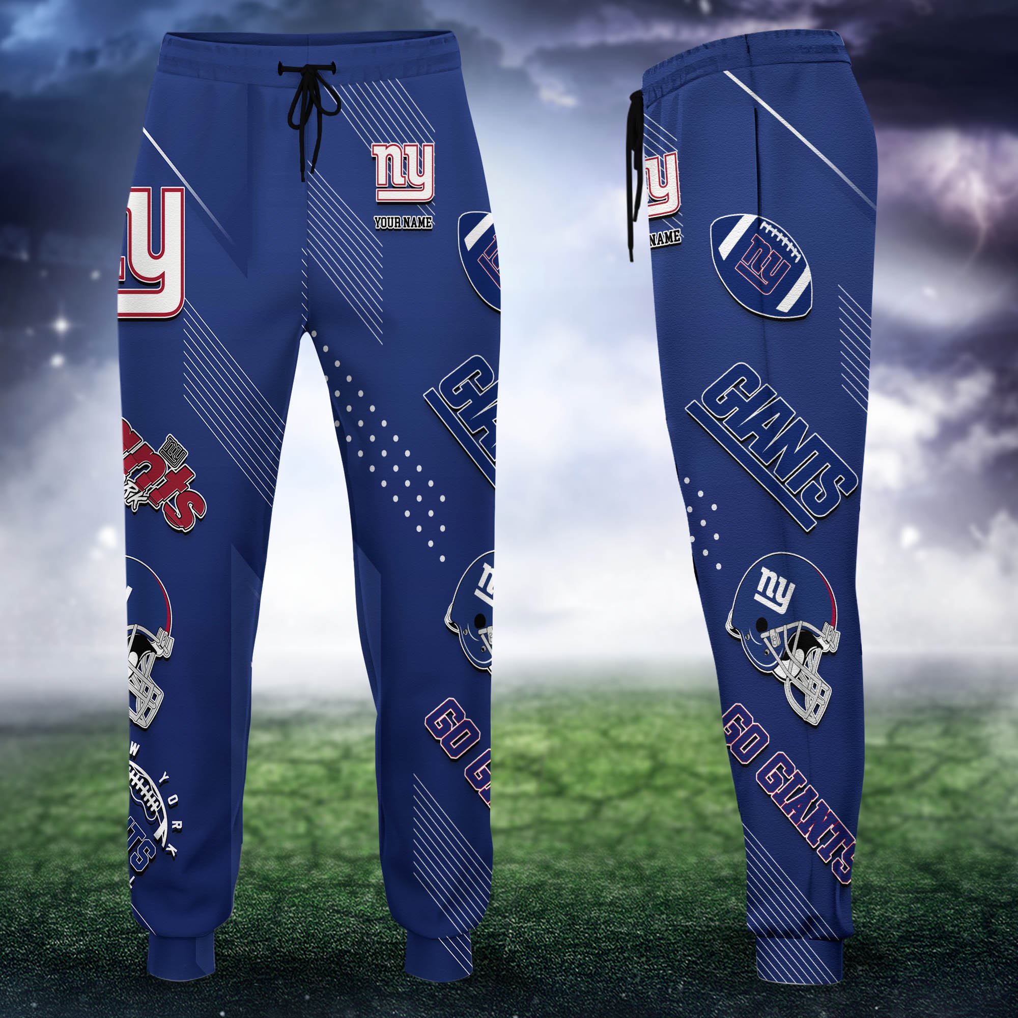 New York Giants Sweatpant 2024 Version Personalized Your Name, Sport Sweatpant, Sport Gift For Fans ETHY-62621