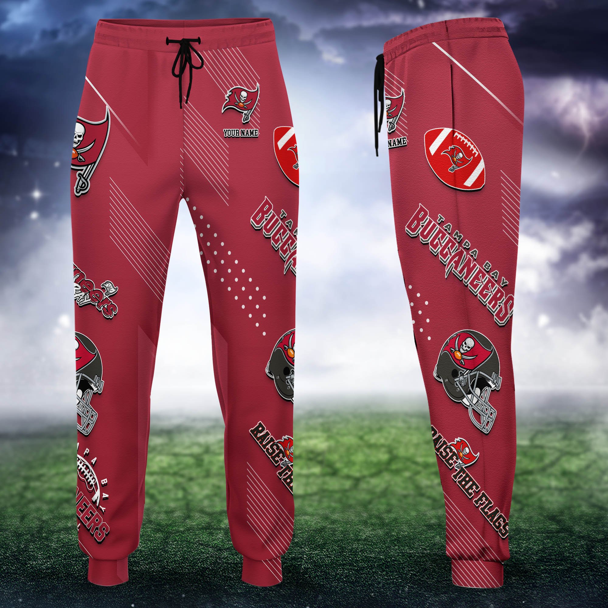 Tampa Bay Buccaneers Sweatpant 2024 Version Personalized Your Name, Sport Sweatpant, Sport Gift For Fans ETHY-62621