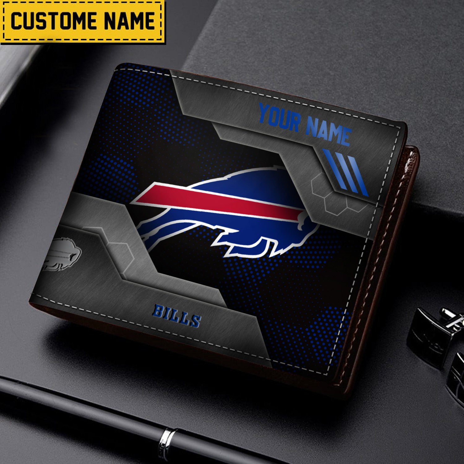 Buffalo Bills Men Wallet custom 62732