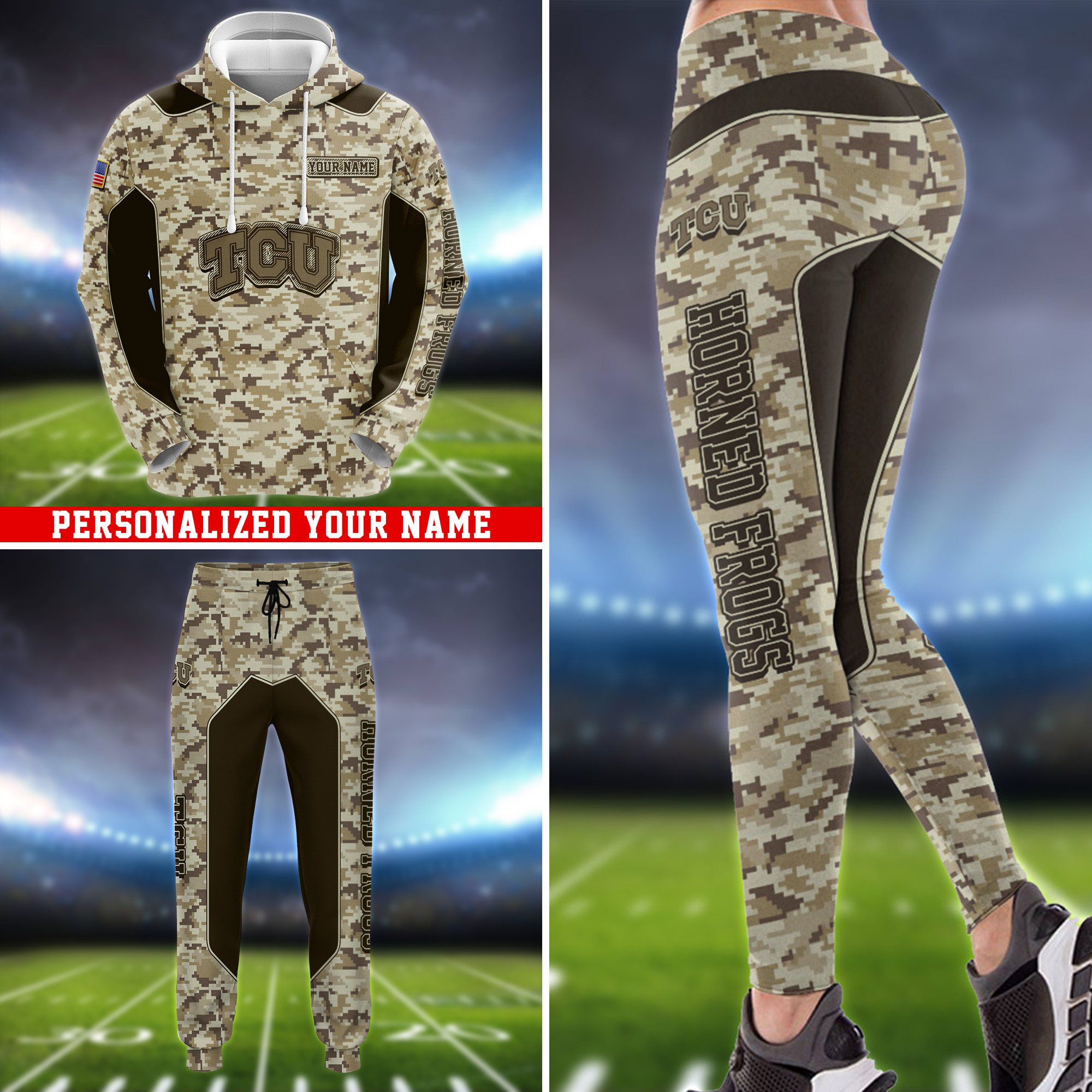 TCU Horned Frogs Team Hoodie, Sweater, Zipper 2024 Version Personalized Your Name, Camouflage Clothings For Sport Fan, Sport Gifts ETHY-53196