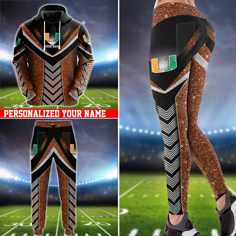 Miami Hurricanes Hoodie, Sweater, T-shirt 2024 Version Personalized Your Name, Football Team Clothings For Fan, Sport Gifts ETHY-53223