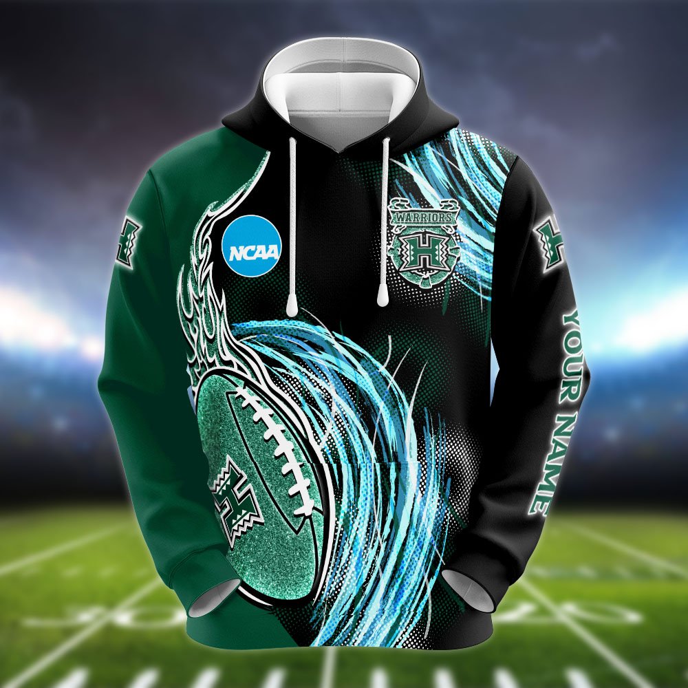 Alternative view of Hawaii Rainbow Warriors Hoodie, Sweater, Zipper 2024 Version Personalized Your Name, Sport Clothings For Sport Lovers, Sport Gifts ETHY-53224