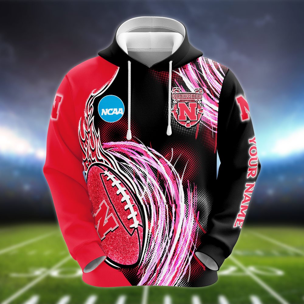 Alternative view of Nebraska Cornhuskers Hoodie, Sweater, Zipper 2024 Version Personalized Your Name, Sport Clothings For Sport Lovers, Sport Gifts ETHY-53224