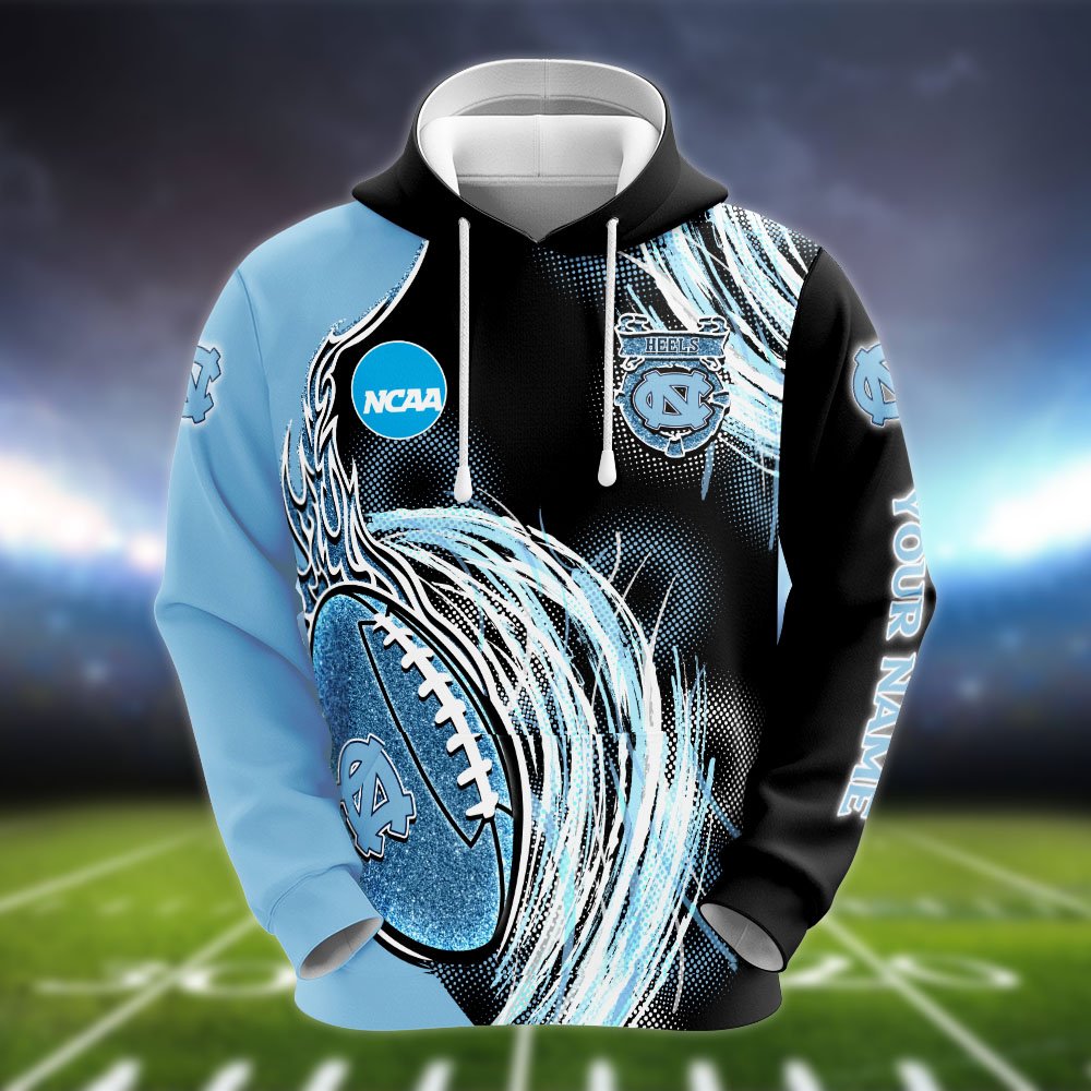 Alternative view of North Carolina Tar Heels Hoodie, Sweater, Zipper 2024 Version Personalized Your Name, Sport Clothings For Sport Lovers, Sport Gifts ETHY-53224