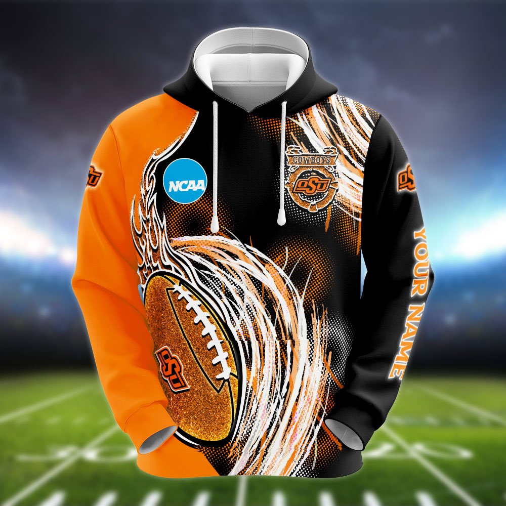Alternative view of Oklahoma State Cowboys Hoodie, Sweater, Zipper 2024 Version Personalized Your Name, Sport Clothings For Sport Lovers, Sport Gifts ETHY-53224